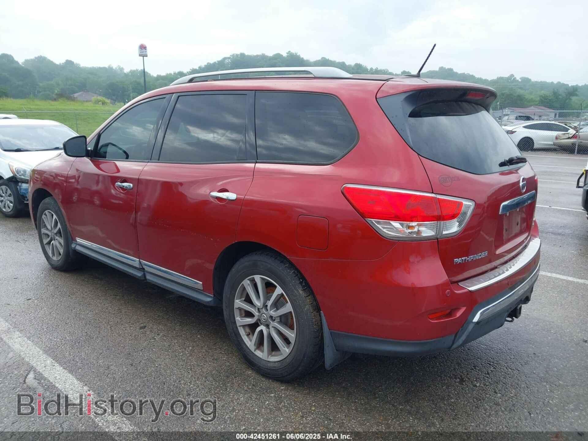 2014 NISSAN PATHFINDER - VIN: 5N1AR2MM2EC713714 - Фото 3