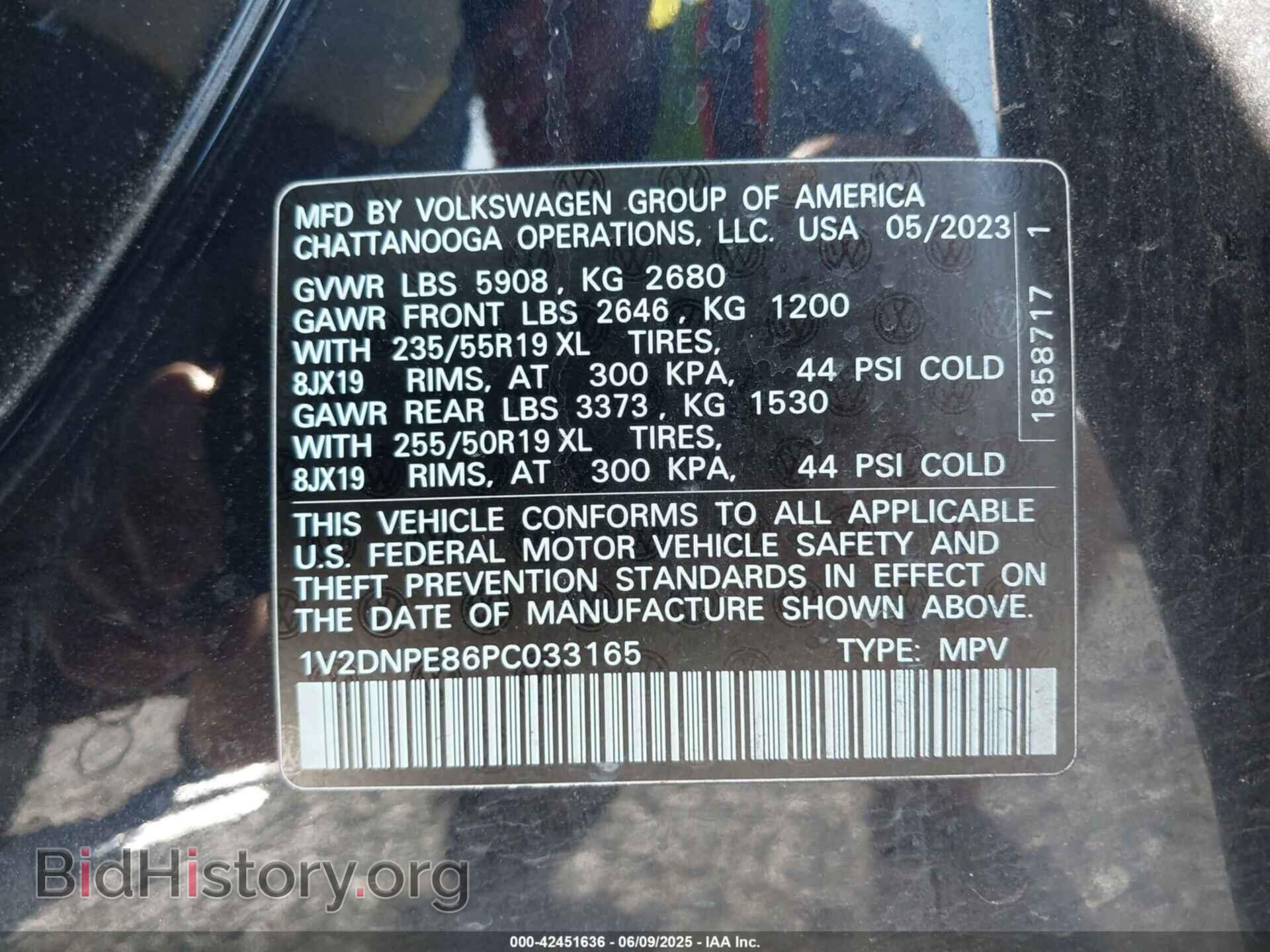 2023 VOLKSWAGEN ID.4 - VIN: 1V2DNPE86PC033165 - Фото 9