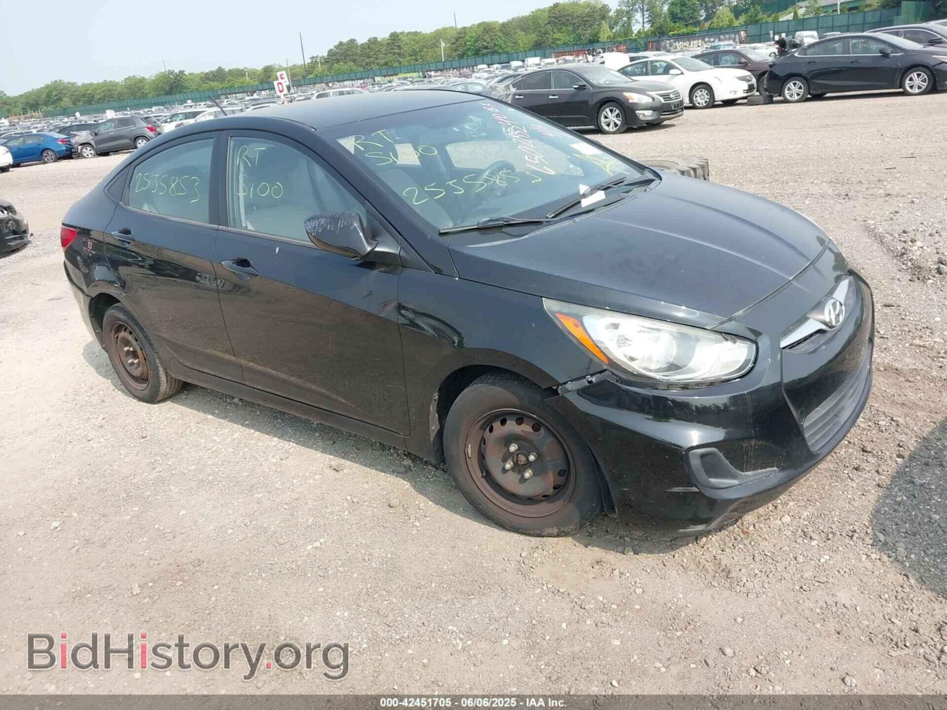 Фотография KMHCT4AE7DU279947 - HYUNDAI ACCENT 2013