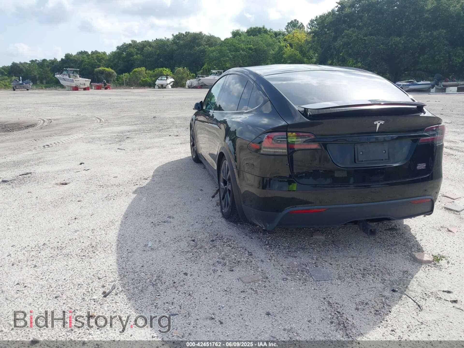 2022 TESLA MODEL X - VIN: 7SAXCBE61NF362753 - Фото 3