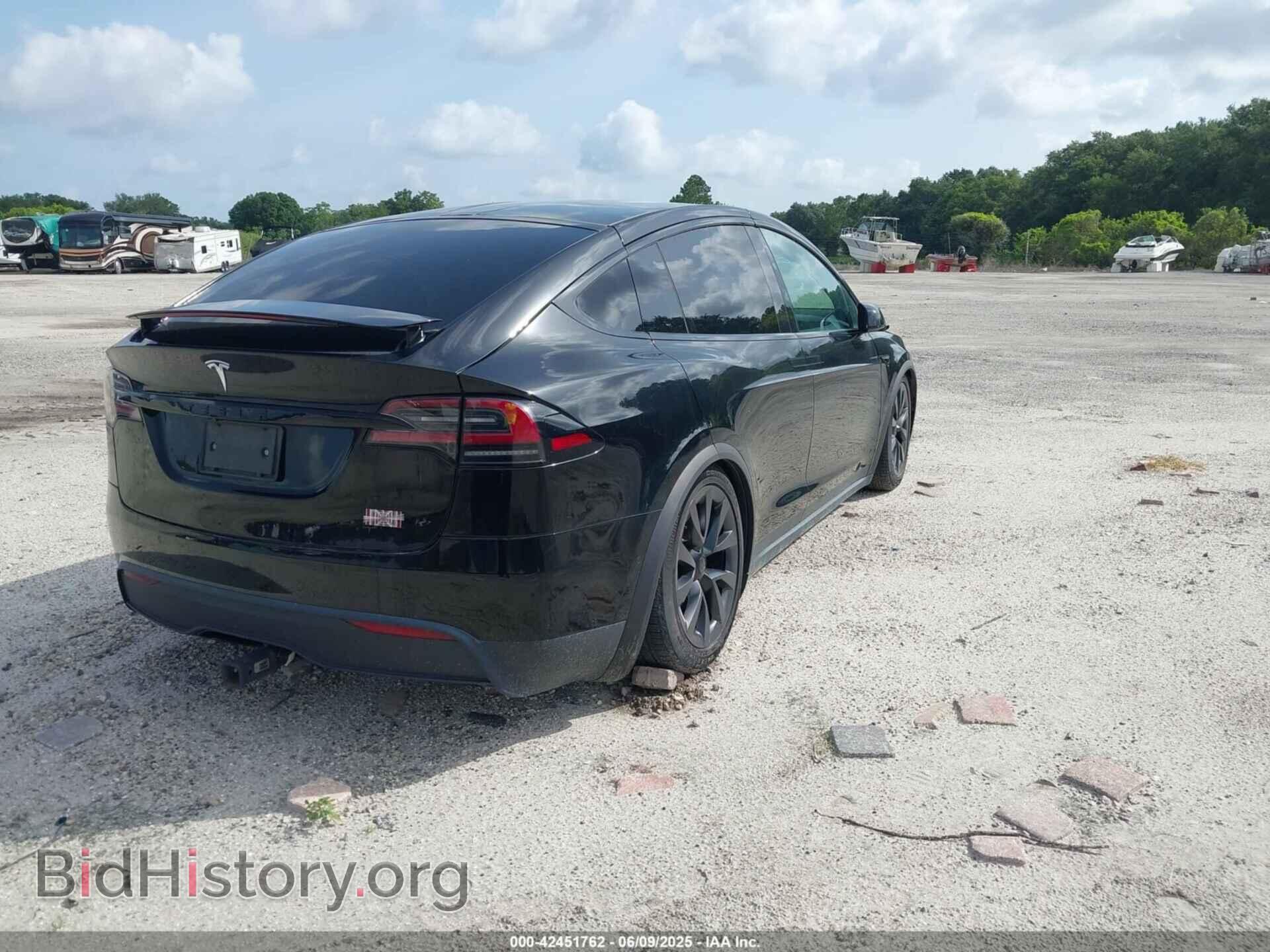 2022 TESLA MODEL X - VIN: 7SAXCBE61NF362753 - Фото 4