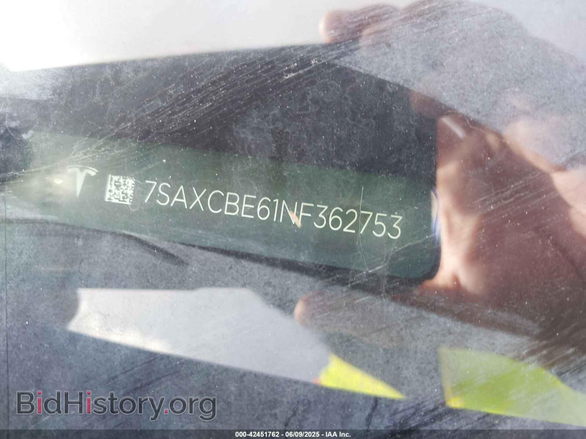 2022 TESLA MODEL X - VIN: 7SAXCBE61NF362753 - Фото 9