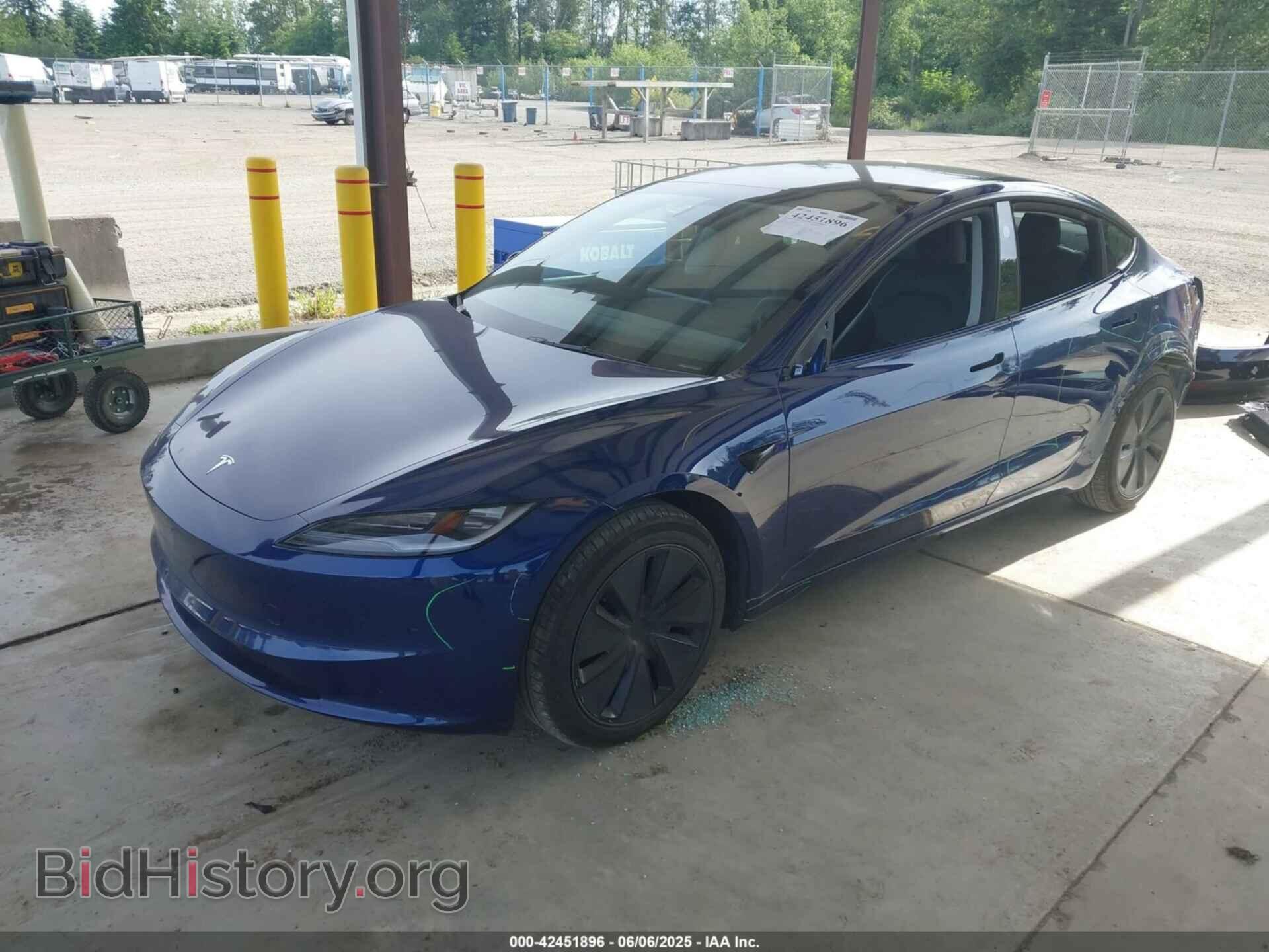 2024 TESLA MODEL 3 - VIN: 5YJ3E1EB7RF808827 - Фото 2