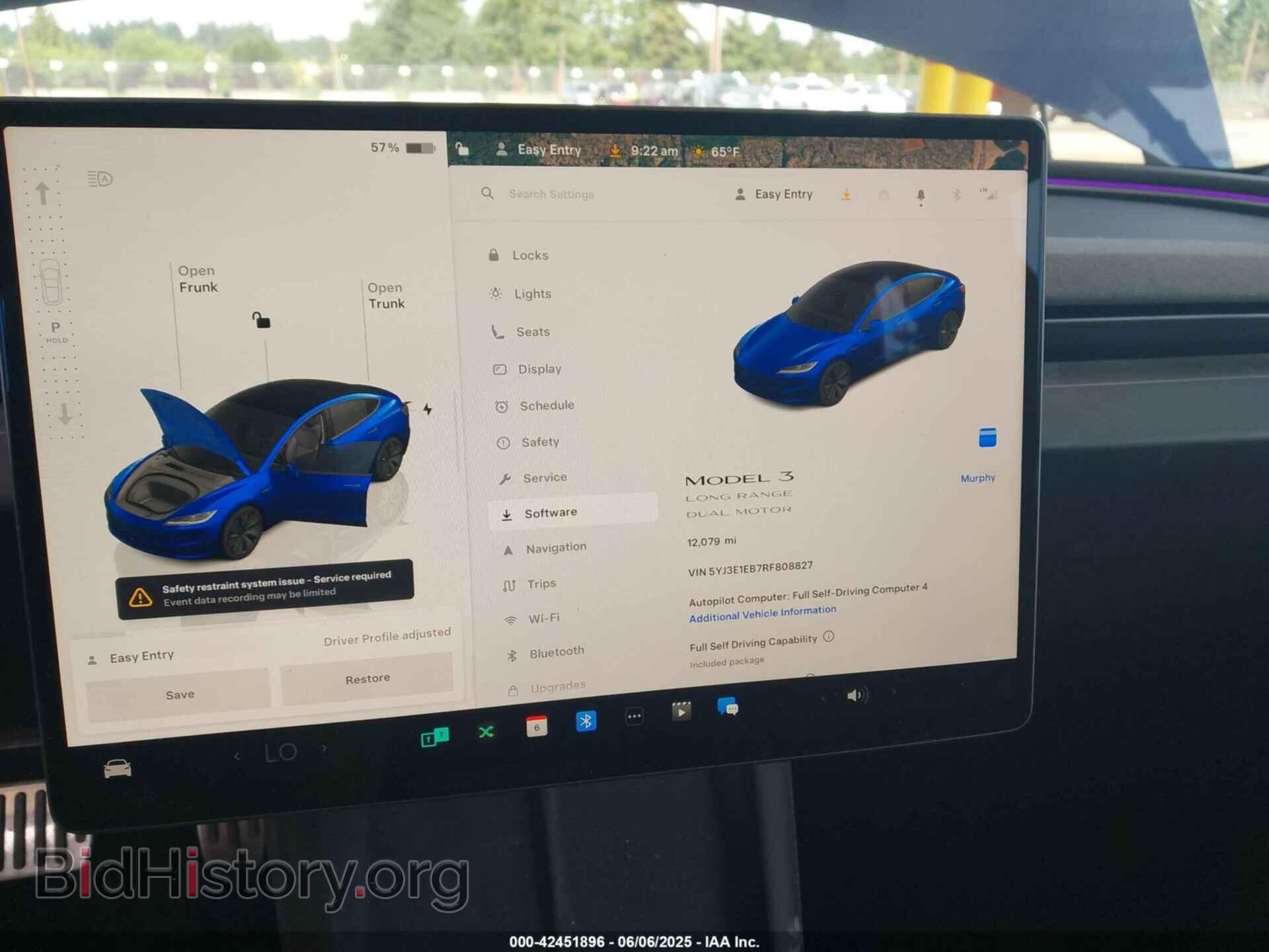 2024 TESLA MODEL 3 - VIN: 5YJ3E1EB7RF808827 - Фото 7