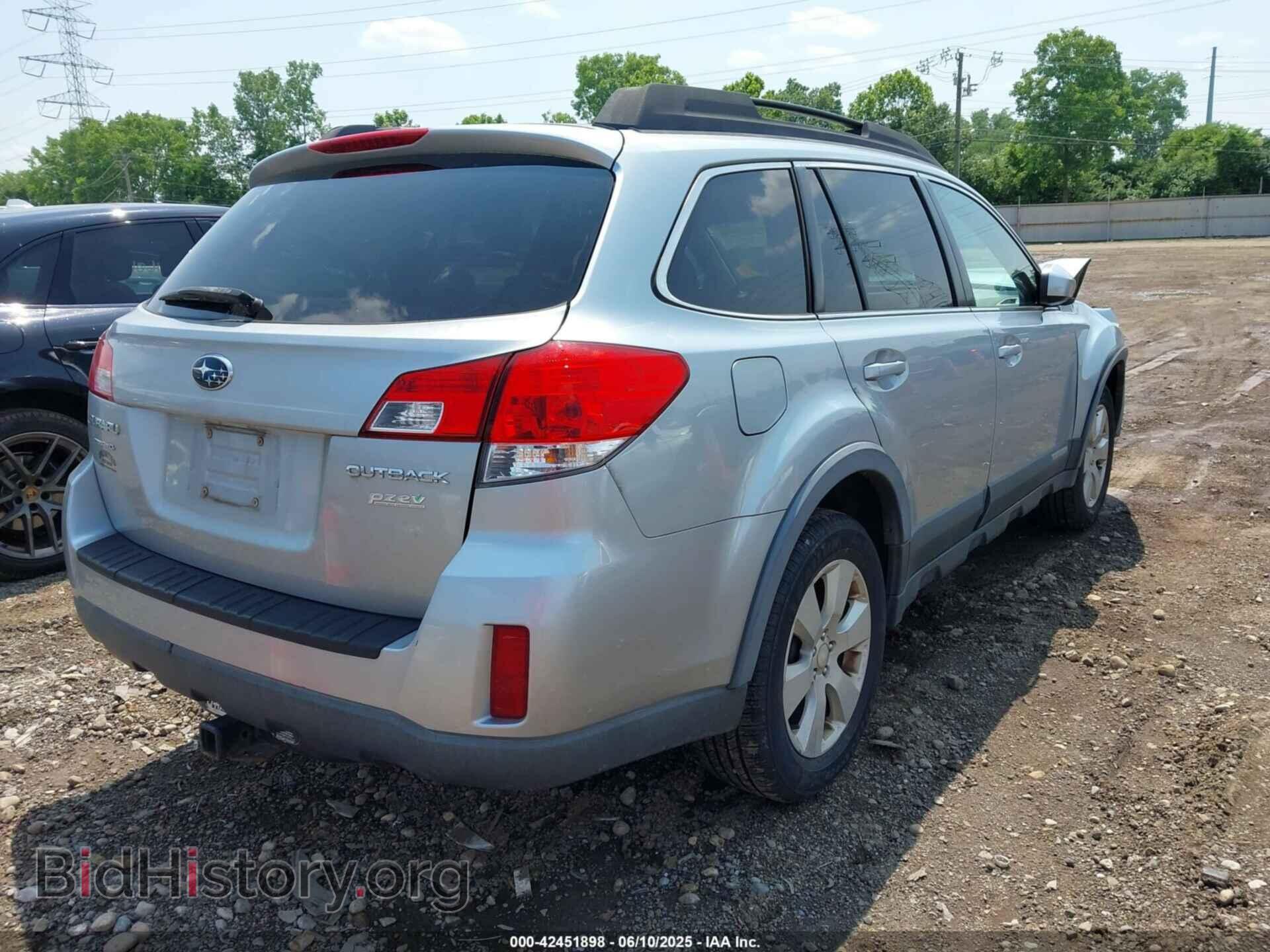 2012 SUBARU OUTBACK - VIN: 4S4BRBCCXC3292741 - Фото 4