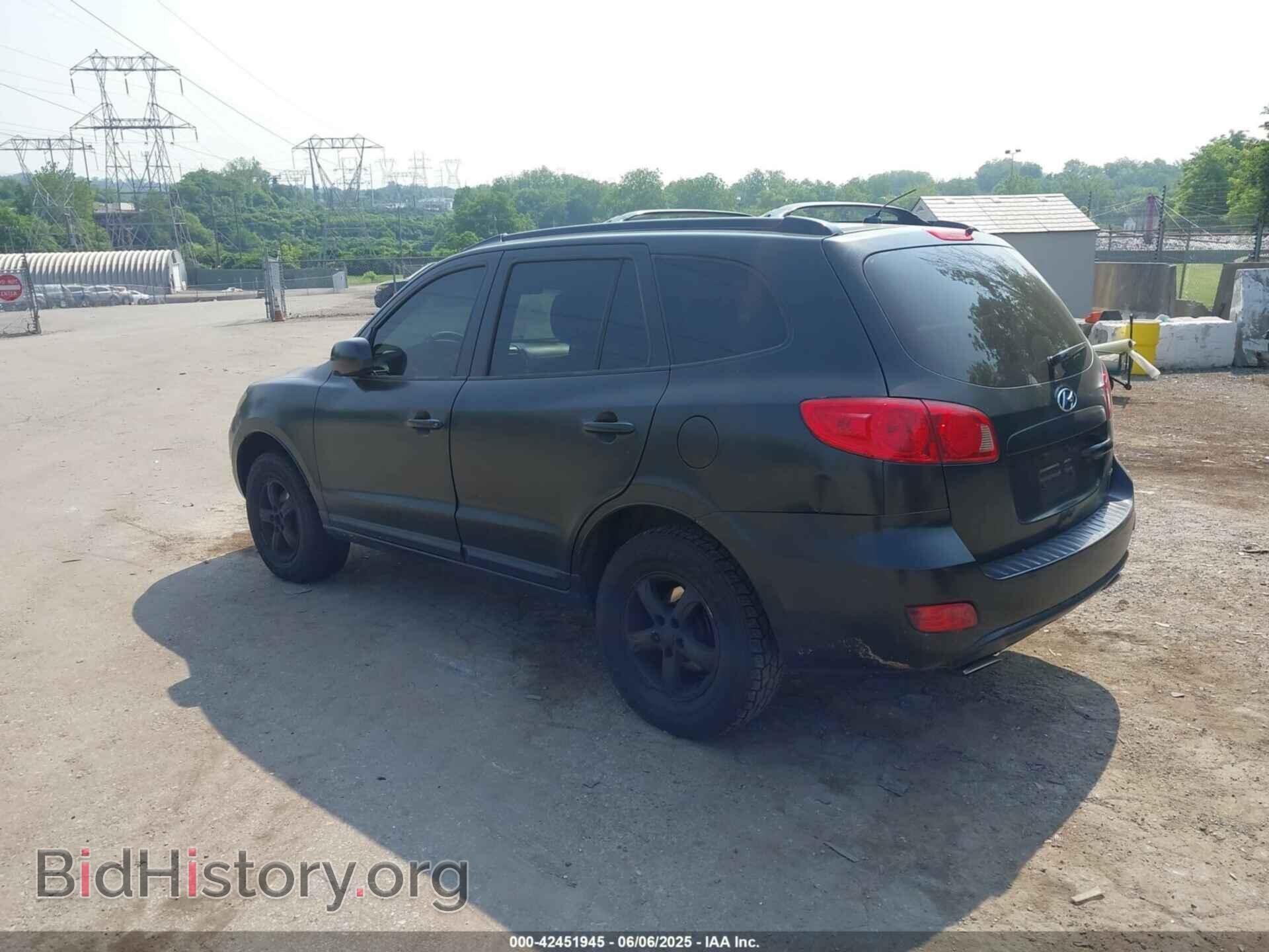 2007 HYUNDAI SANTA FE - VIN: 5NMSG73D37H031992 - Фото 3