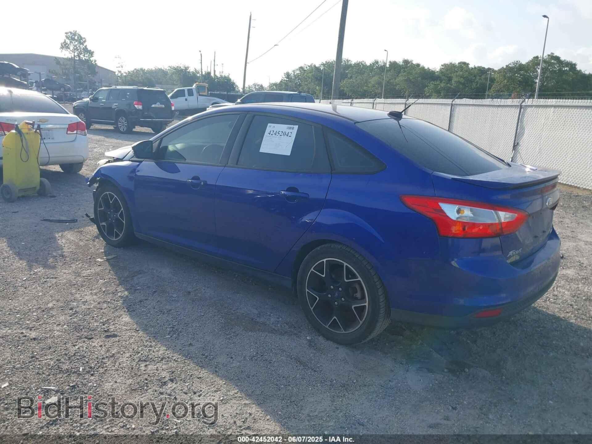 2014 FORD FOCUS - VIN: 1FADP3F23EL252067 - Фото 3