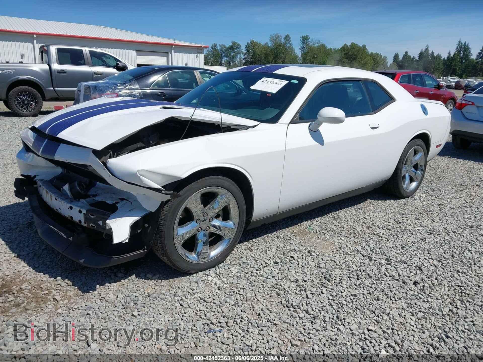 2012 DODGE CHALLENGER - VIN: 2C3CDYAG3CH168327 - Фото 2