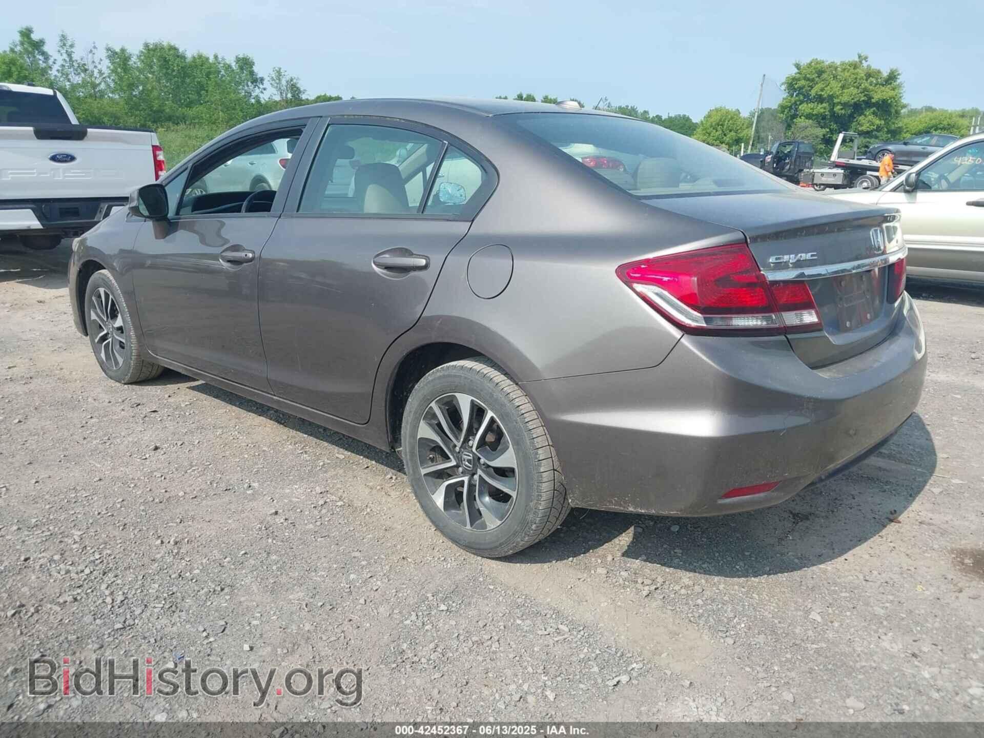 2013 HONDA CIVIC - VIN: 2HGFB2F91DH529563 - Фото 3