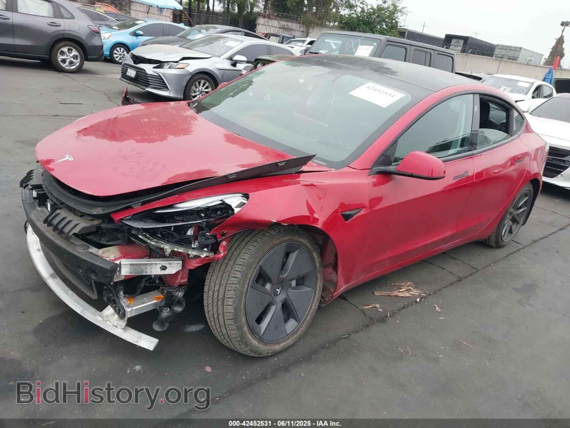 2021 TESLA MODEL 3 - VIN: 5YJ3E1EA3MF994740 - Photo 2