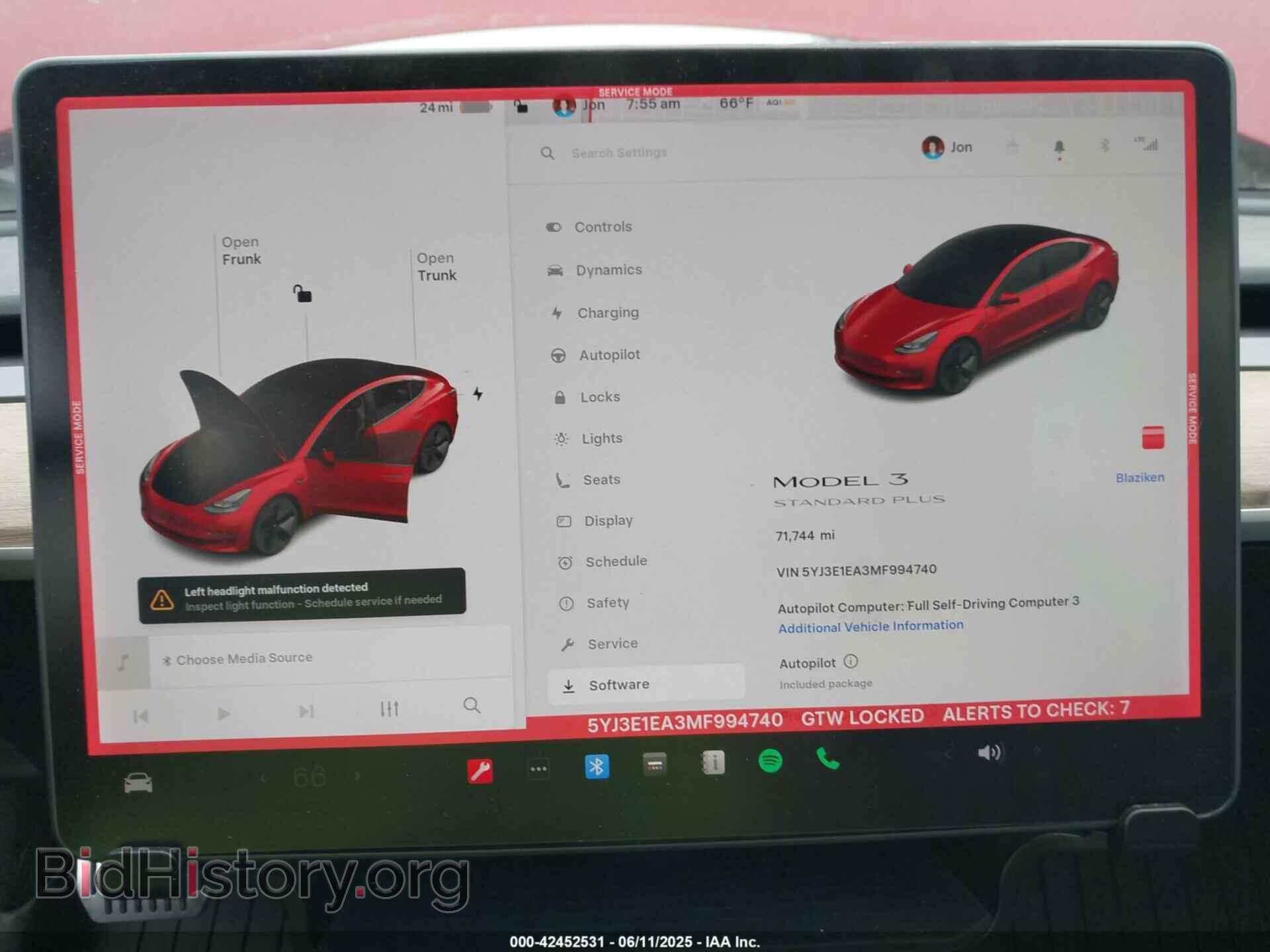 2021 TESLA MODEL 3 - VIN: 5YJ3E1EA3MF994740 - Photo 18
