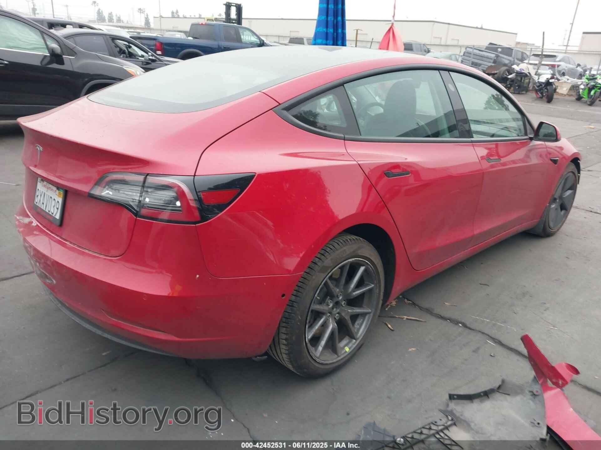 2021 TESLA MODEL 3 - VIN: 5YJ3E1EA3MF994740 - Photo 4