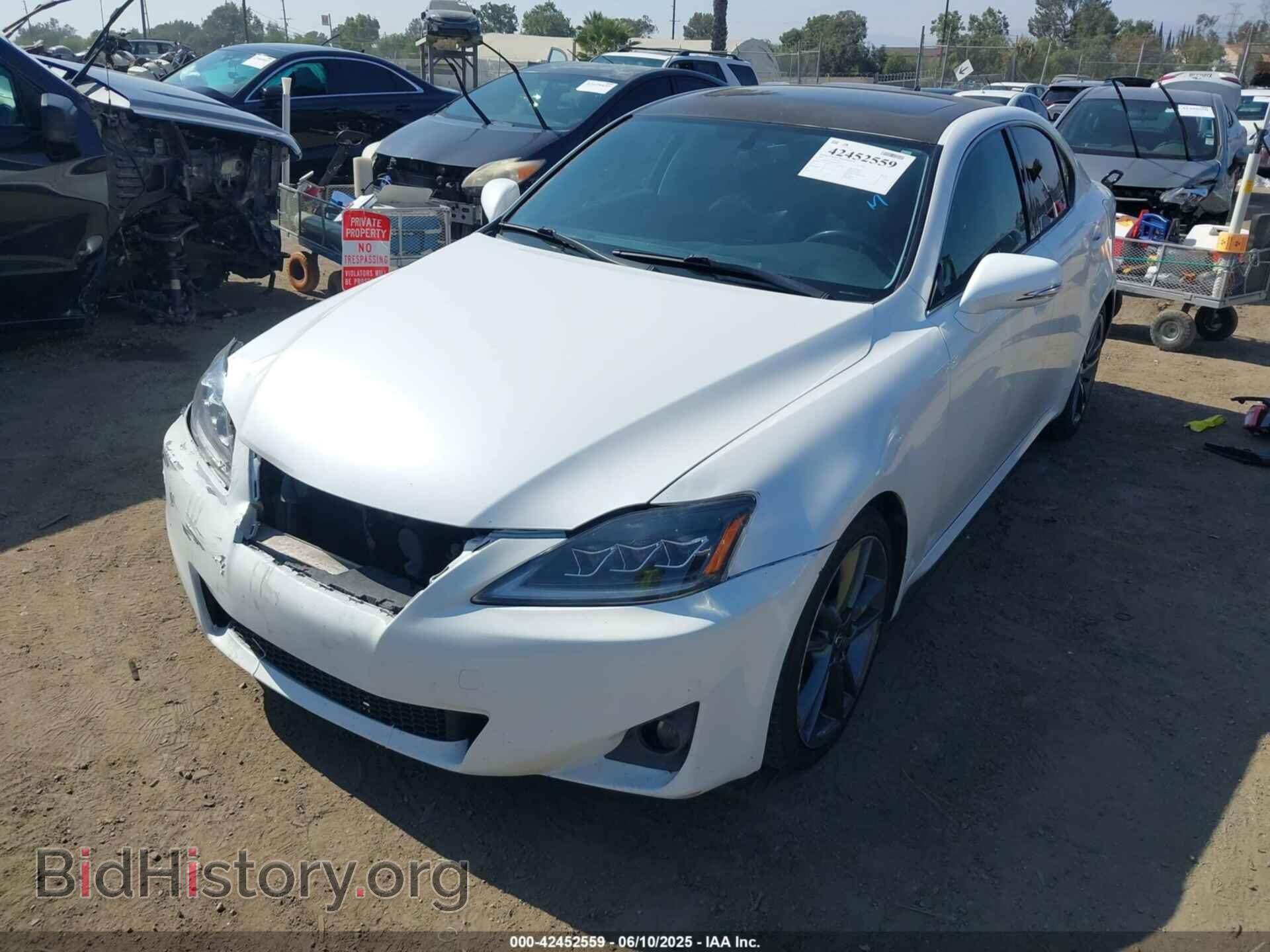 2011 LEXUS IS 250 - VIN: JTHBF5C27B5138799 - Фото 2