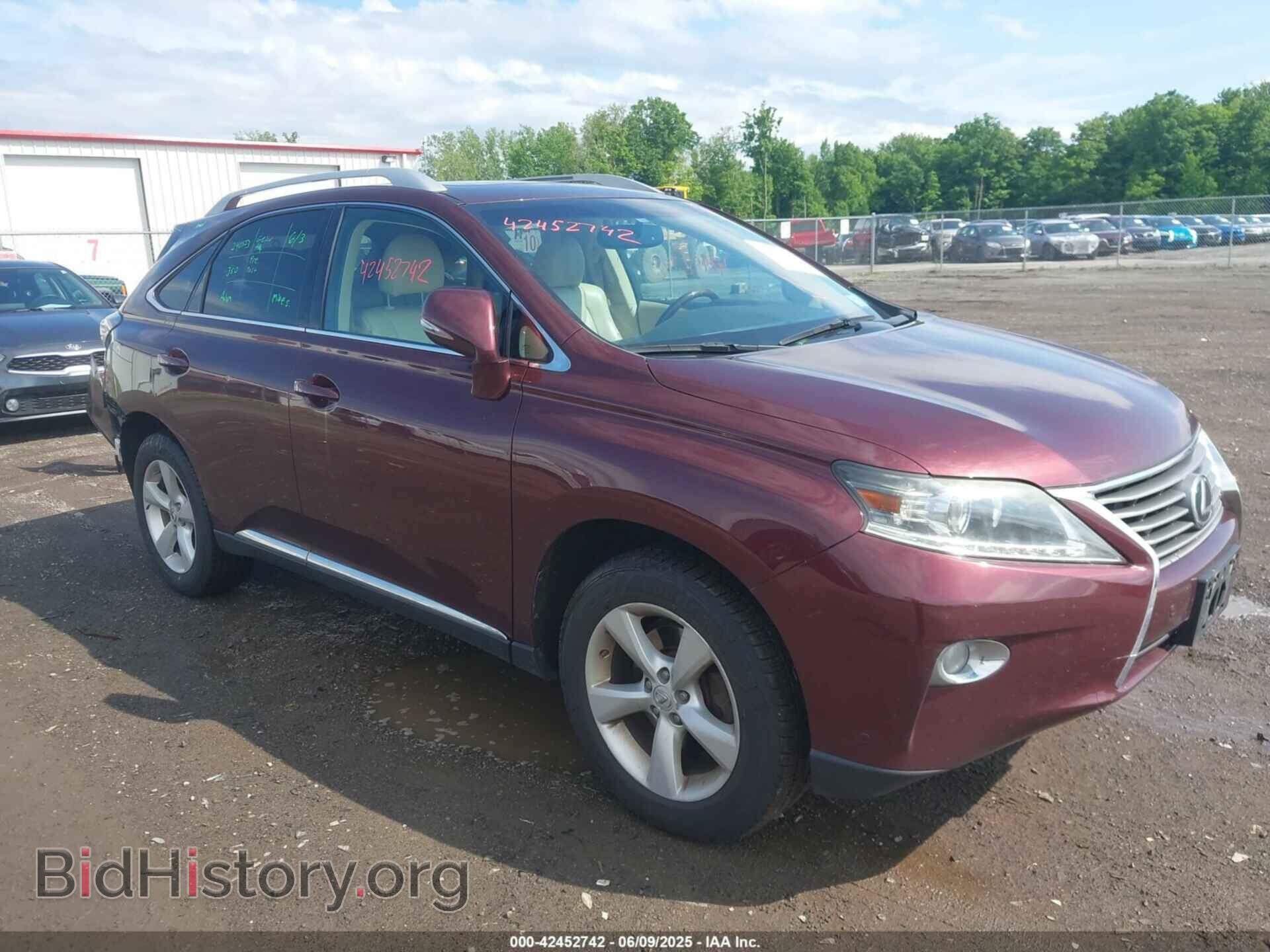 Фотография 2T2BK1BA2FC262014 - LEXUS RX 350 2015