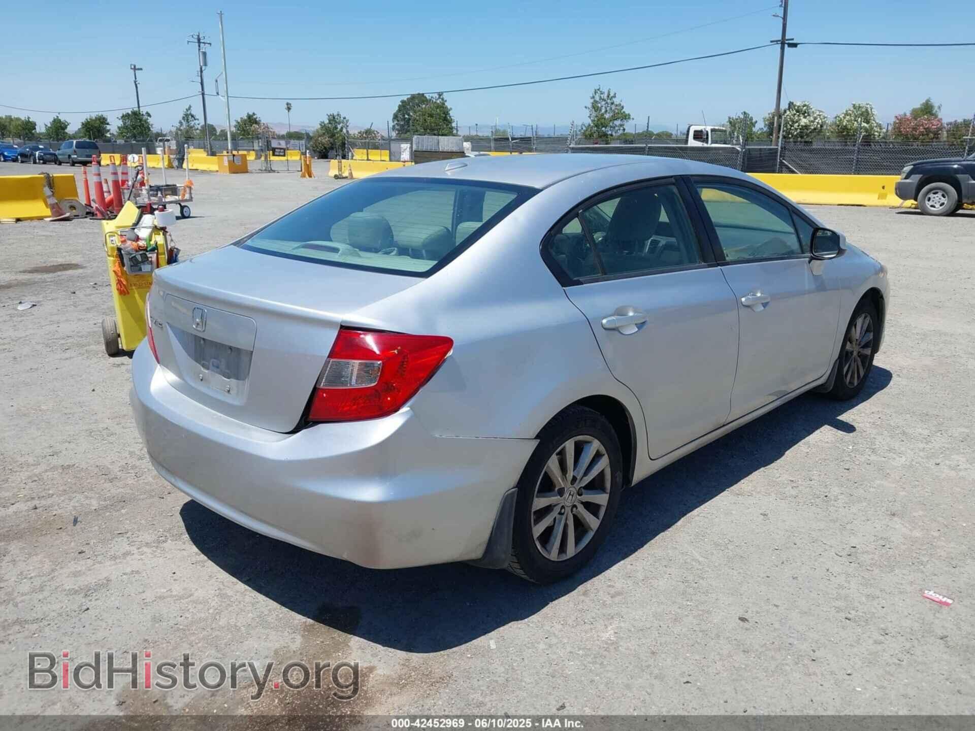 2012 HONDA CIVIC - VIN: 19XFB2F90CE330545 - Фото 4