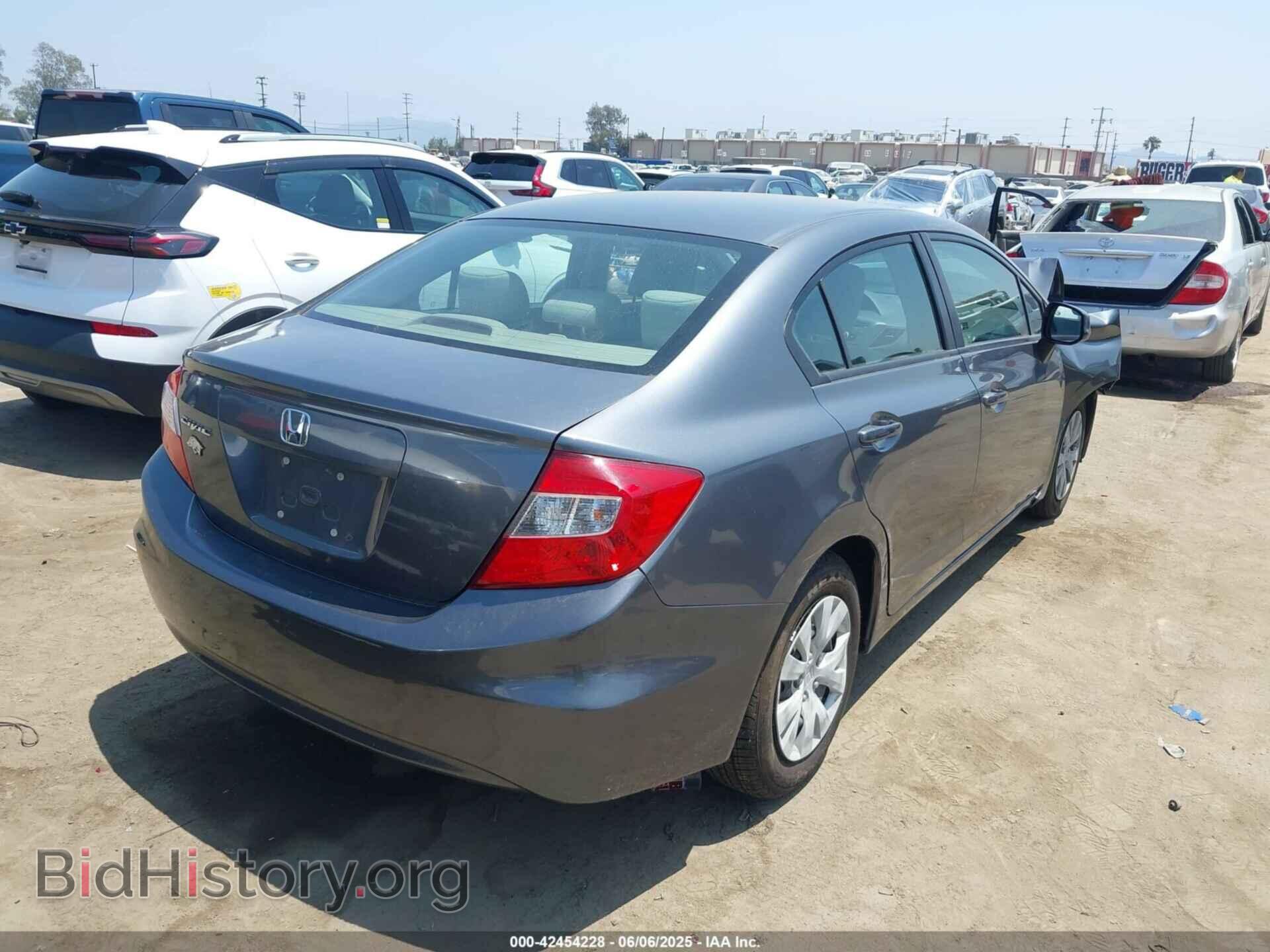 2012 HONDA CIVIC - VIN: JHMFB2F53CS005199 - Фото 4