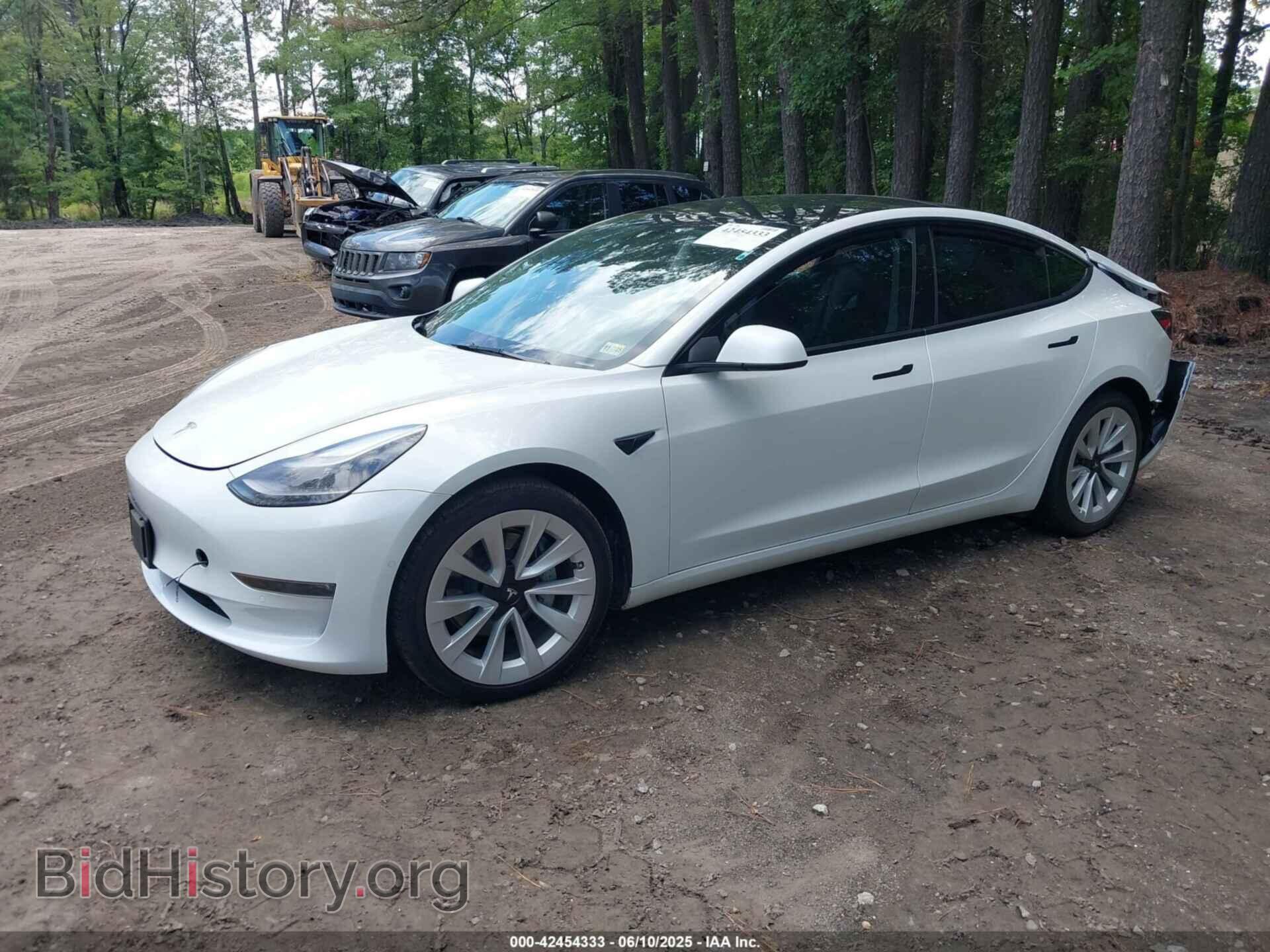 2022 TESLA MODEL 3 - VIN: 5YJ3E1EB2NF359485 - Фото 2