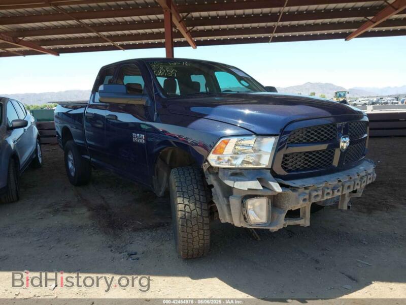 2018 RAM 1500 Express 4X4 6'4 Box (VIN 1C6RR7FG7JS270107) — photo 1 of 16, IAAI, damage: left front