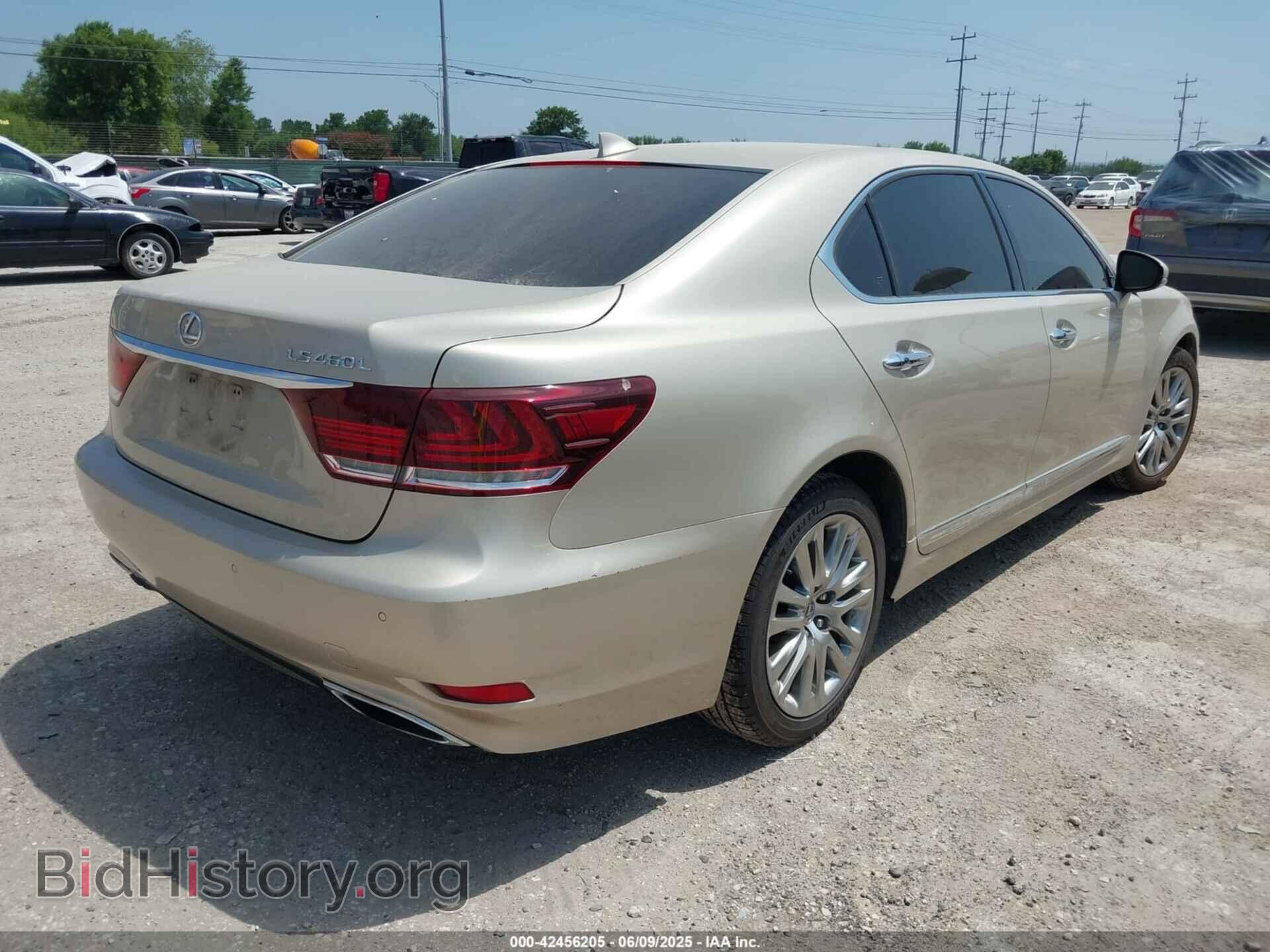 2014 LEXUS LS 460 - VIN: JTHGL5EF8E5053392 - Фото 4