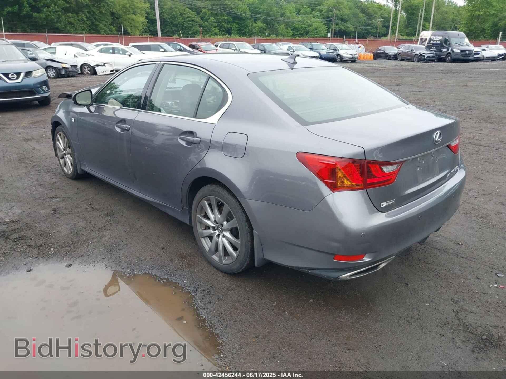 2013 LEXUS GS 350 - VIN: JTHCE1BLXD5013180 - Фото 3