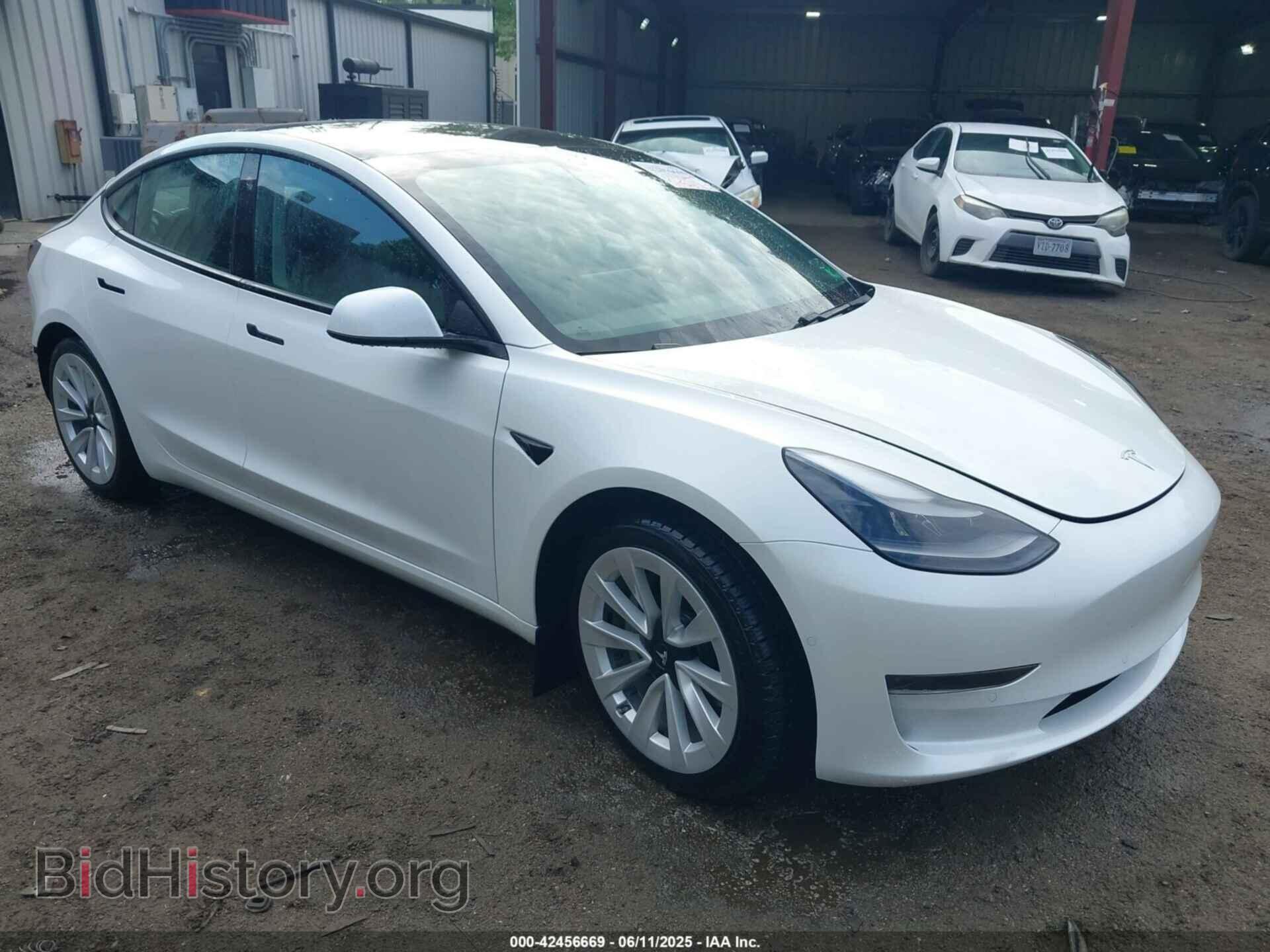 Photo 5YJ3E1EA4MF043432 - TESLA MODEL 3 2021