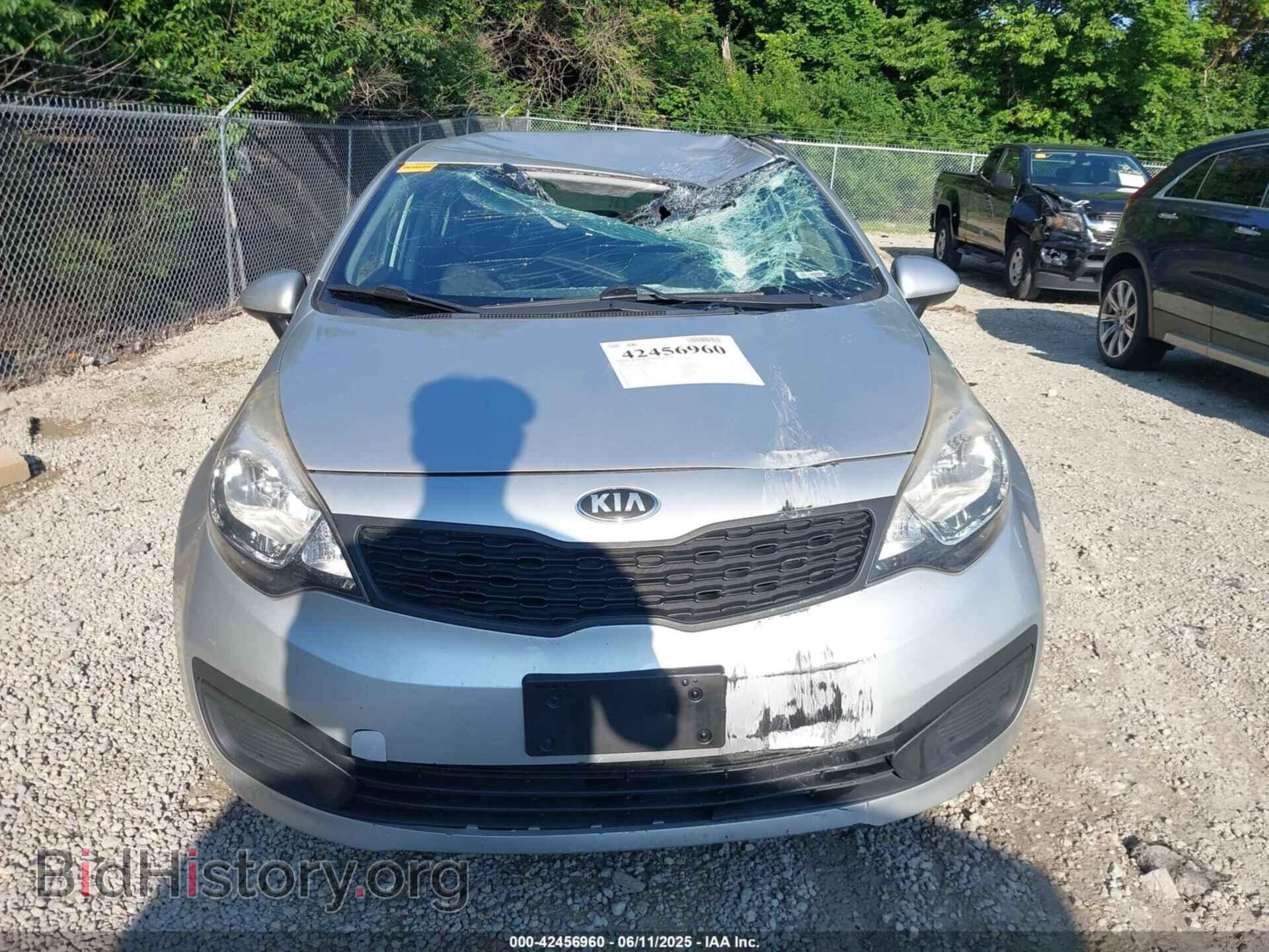 2013 KIA RIO - VIN: KNADM4A39D6224101 - Фото 12