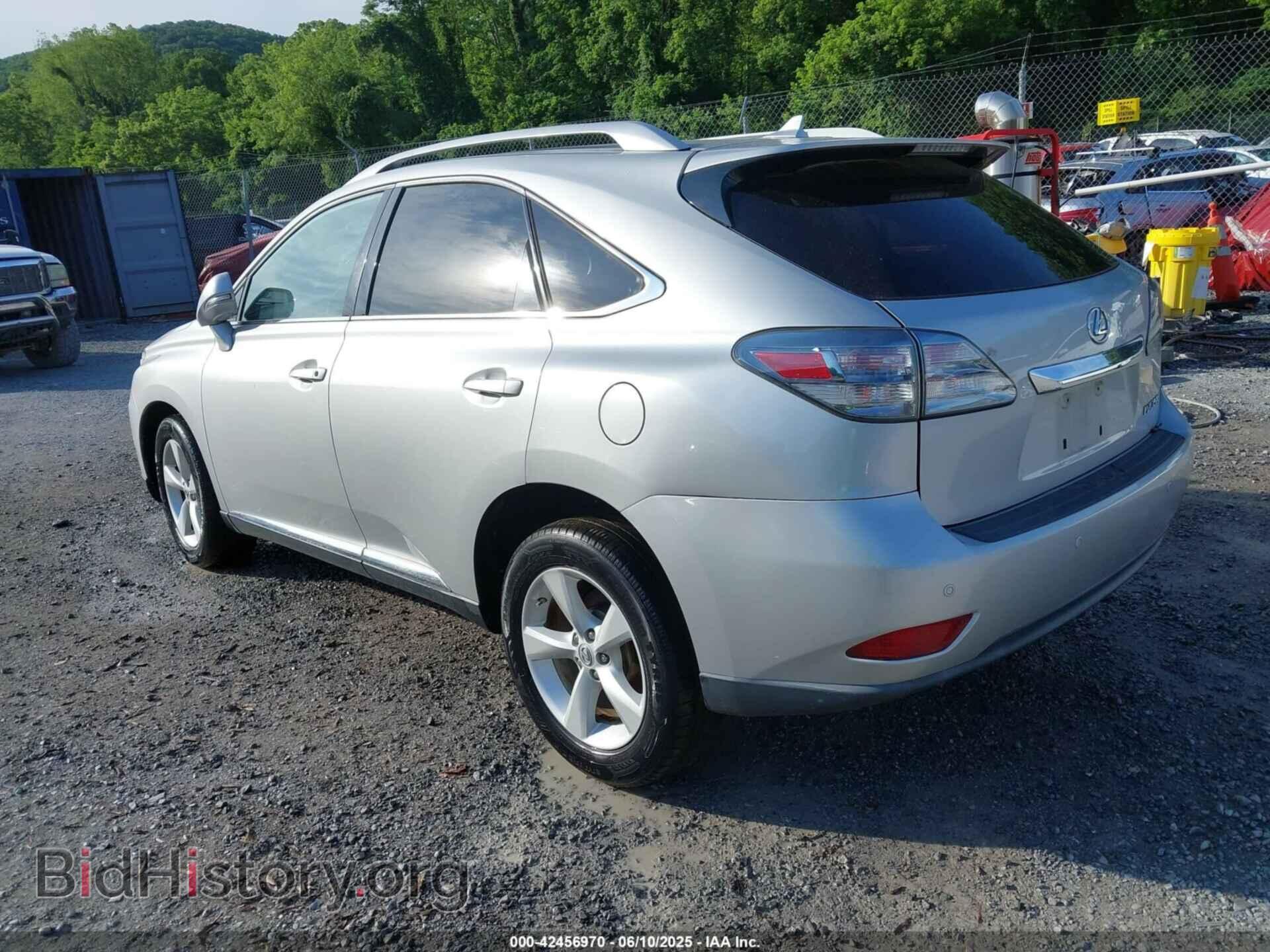 2012 LEXUS RX 350 - VIN: 2T2BK1BA2CC143553 - Фото 3