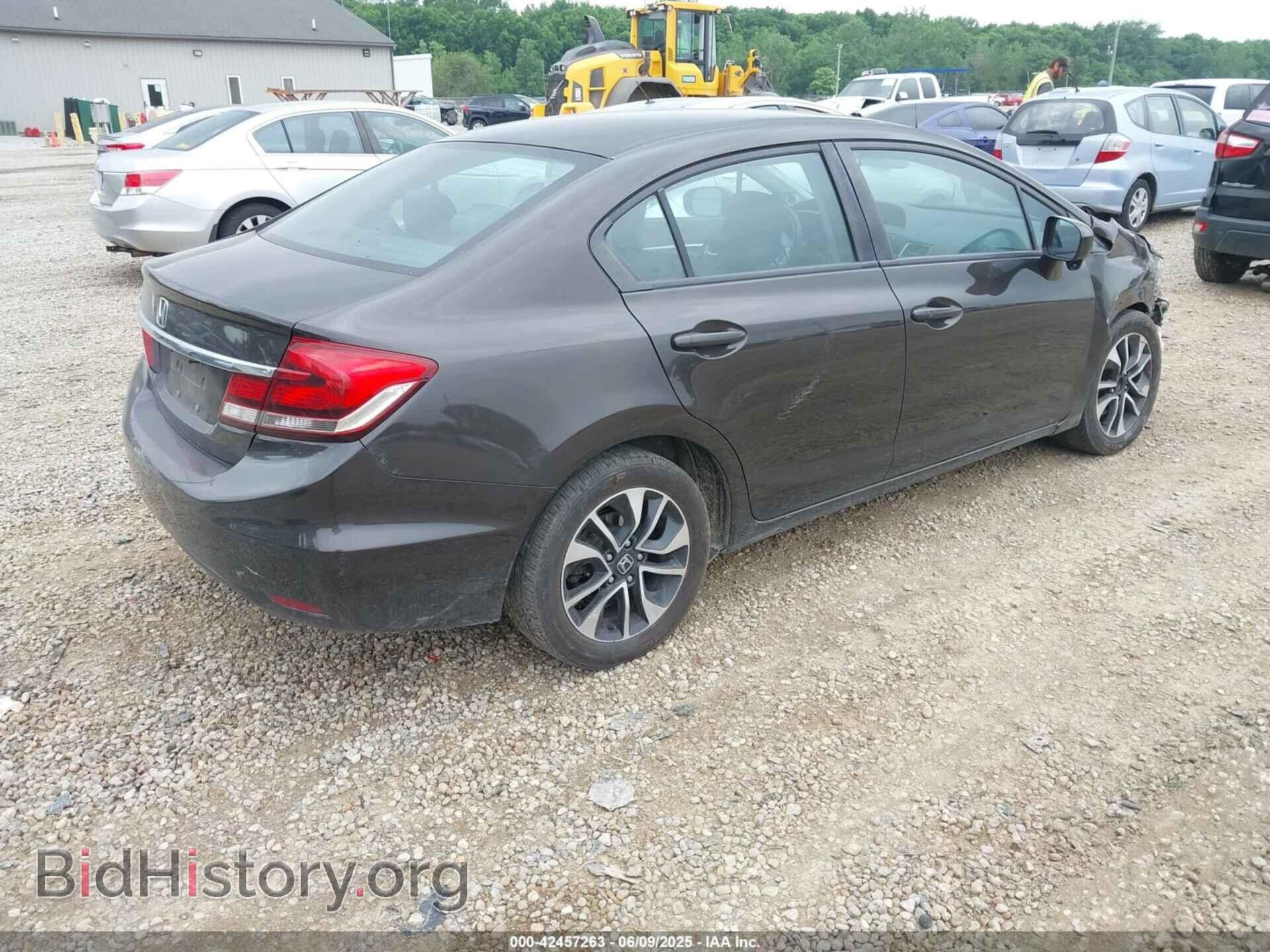 2014 HONDA CIVIC - VIN: 2HGFB2F85EH529641 - Фото 4