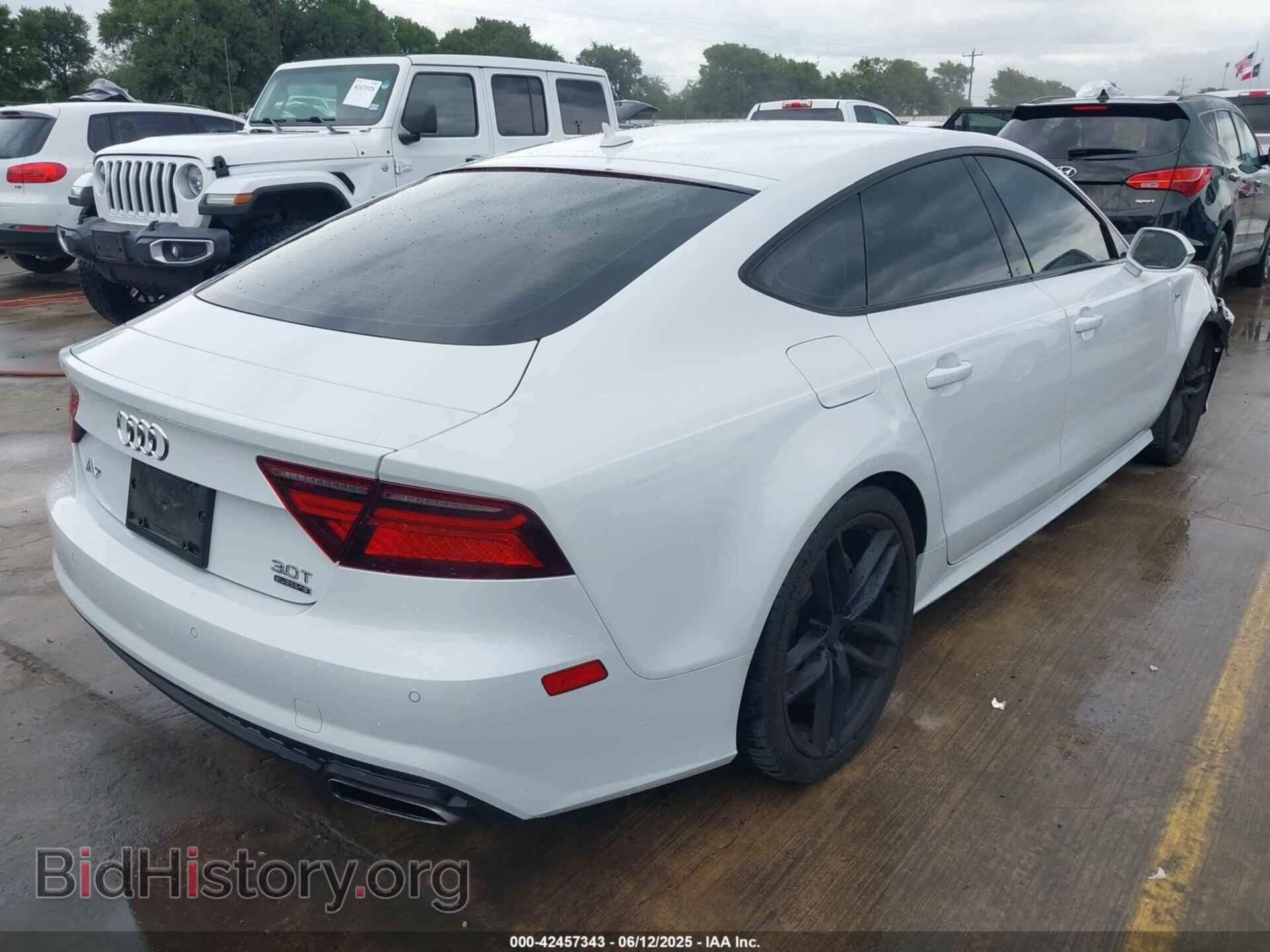 2016 AUDI A7 - VIN: WAU2GAFCXGN166323 - Фото 4
