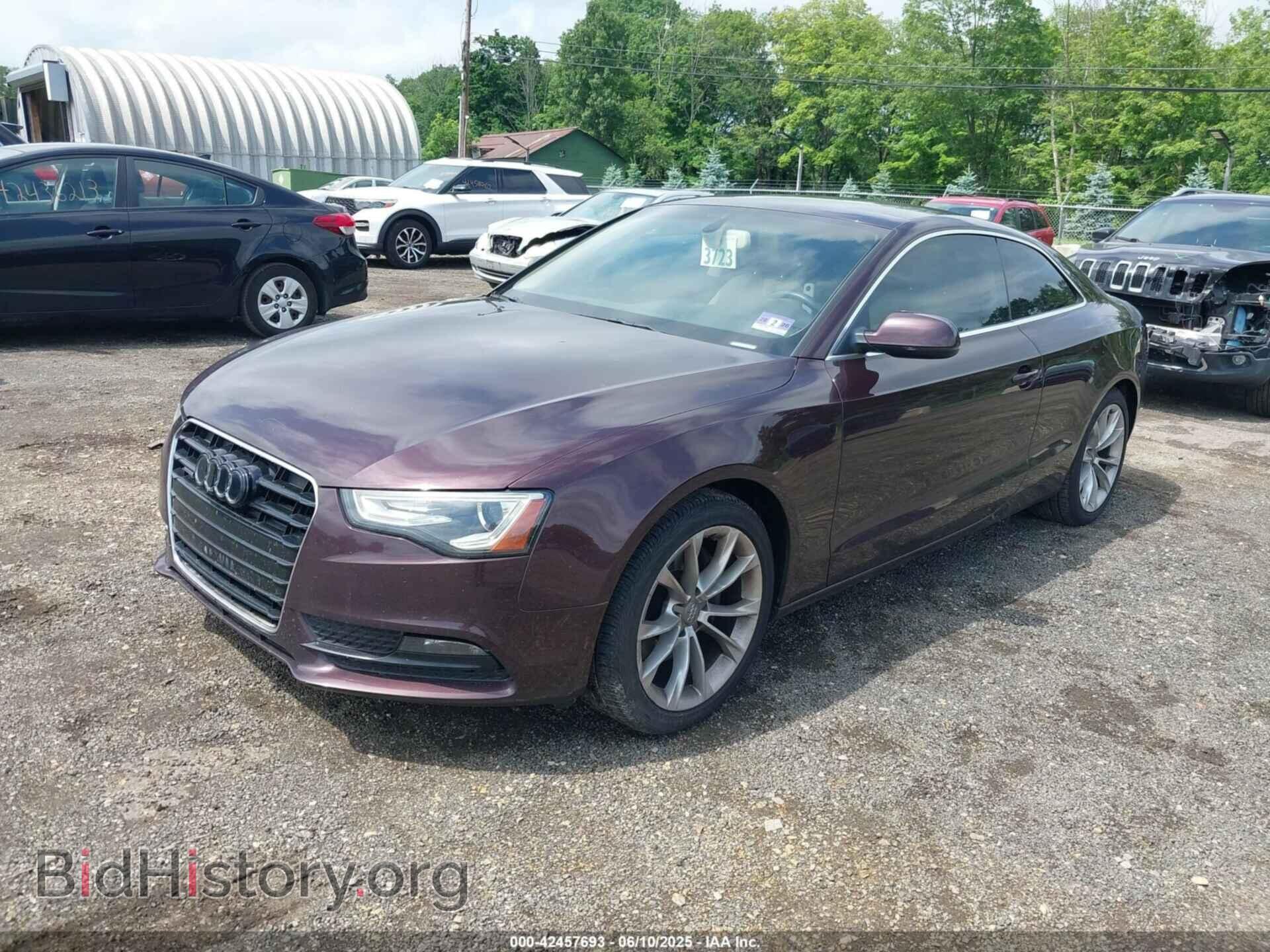 2014 AUDI A5 - VIN: WAULFAFR1EA071245 - Фото 2