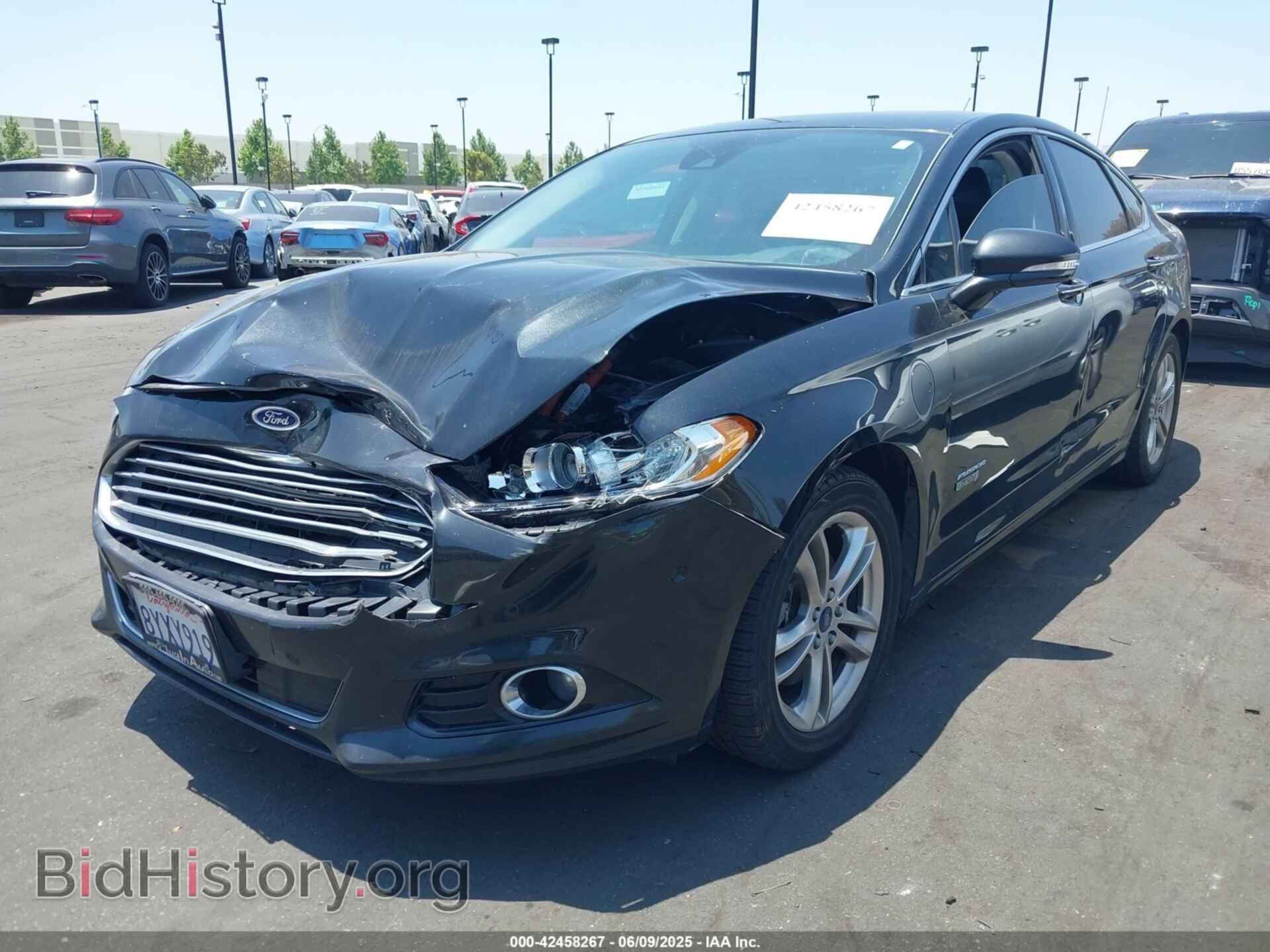 2015 FORD FUSION ENERGI - VIN: 3FA6P0SU6FR214513 - Фото 2