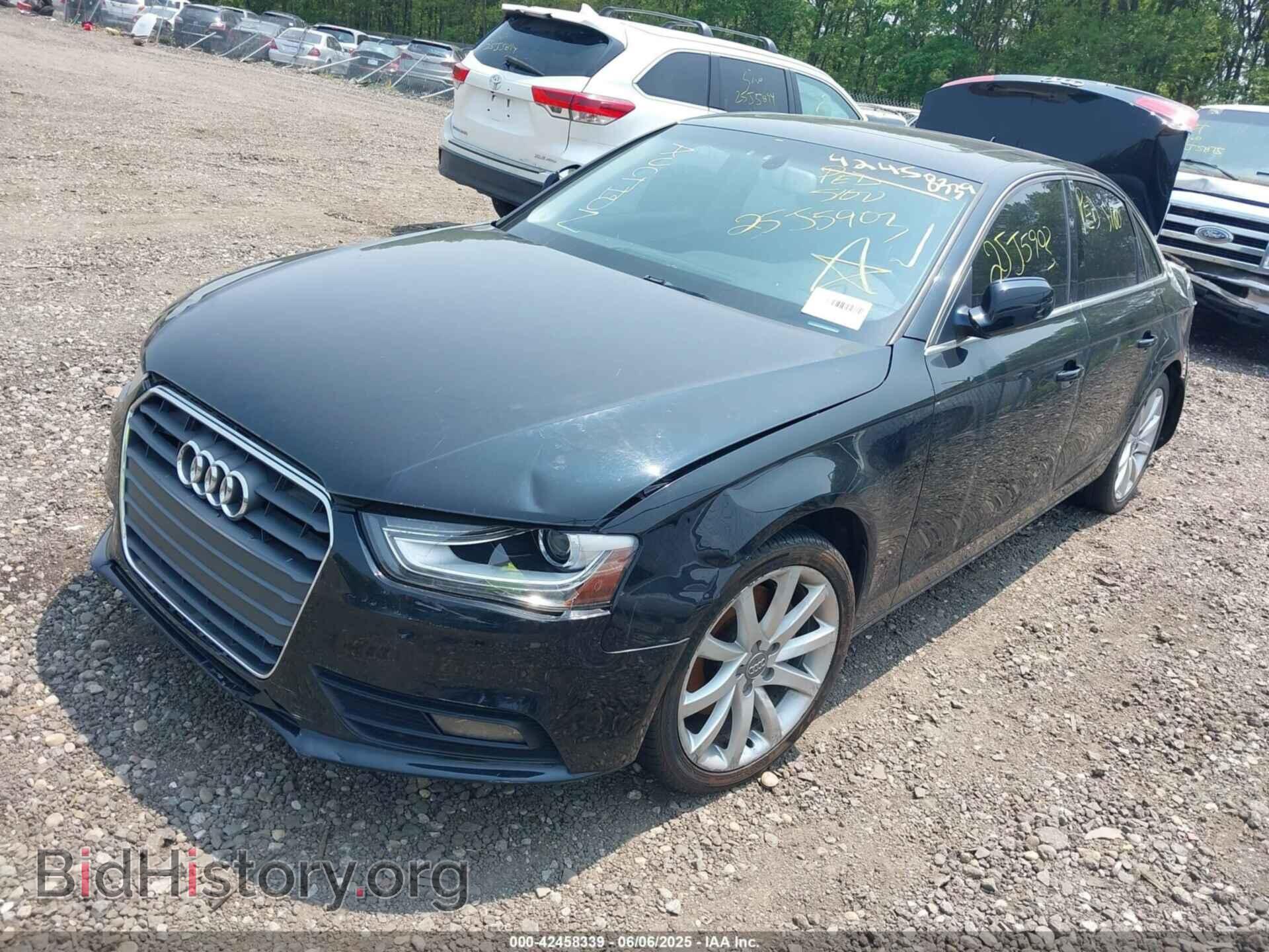 2013 AUDI A4 - VIN: WAUFFAFL8DN033415 - Фото 2