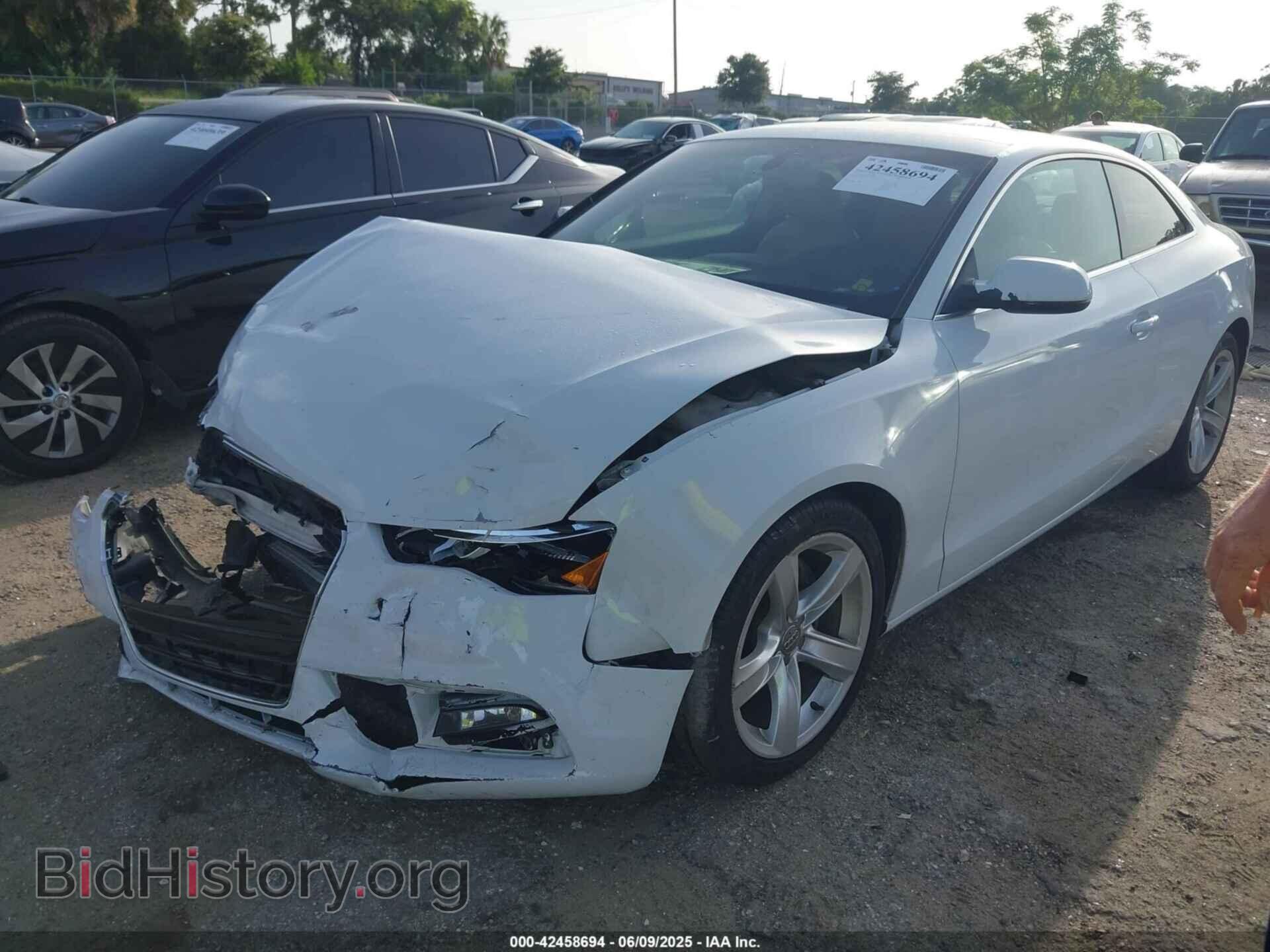 2014 AUDI A5 - VIN: WAUCFAFR7EA058435 - Photo 2