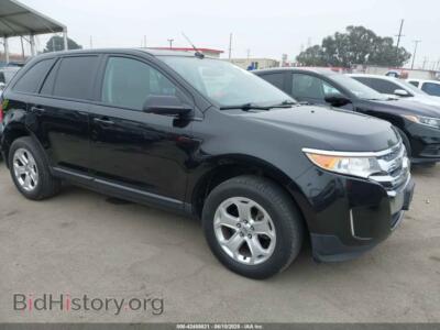 2013 Ford EDGE SEL, черный — VIN 2FMDK3JC6DBB54329, IAAI