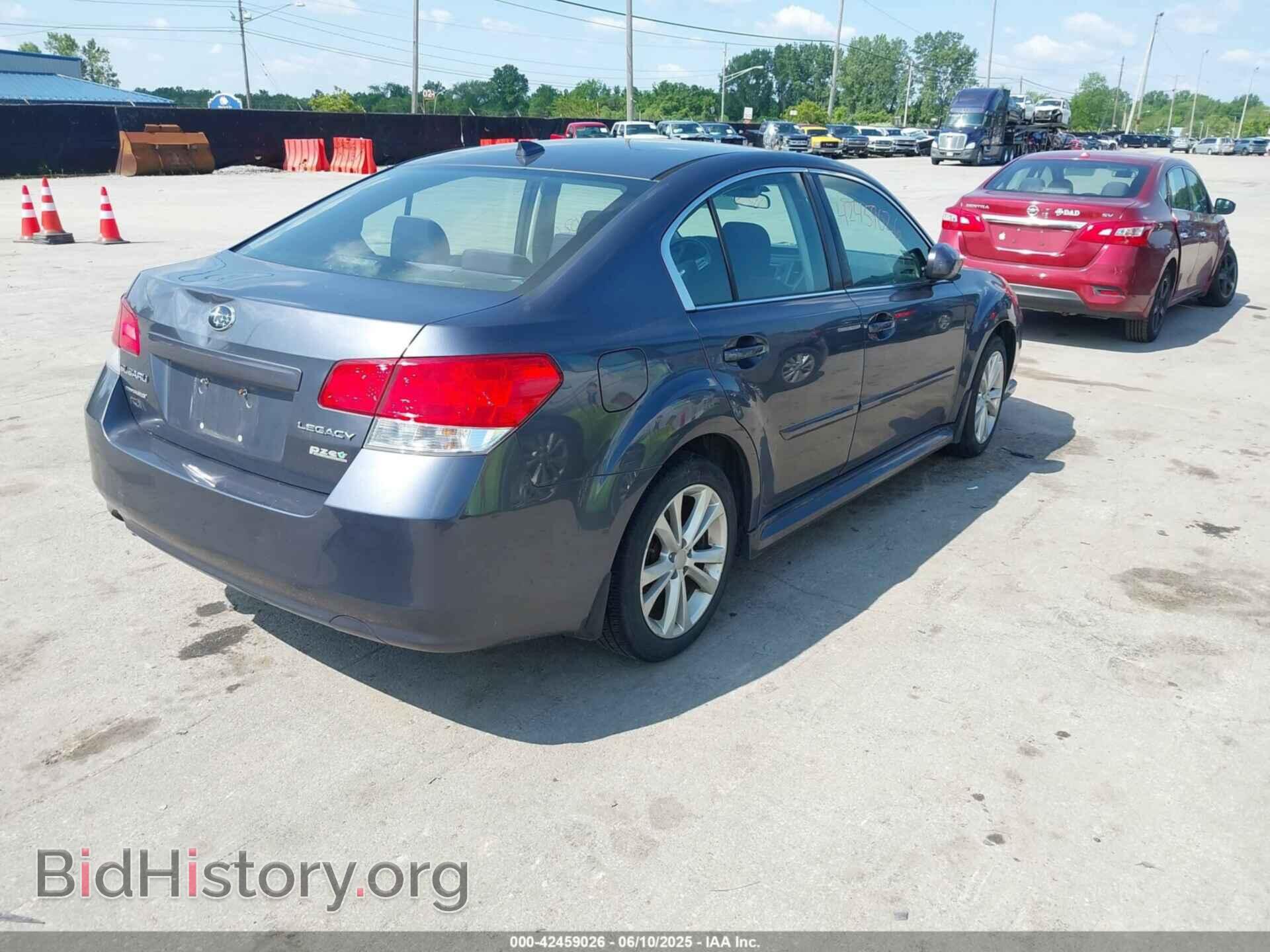 2014 SUBARU LEGACY - VIN: 4S3BMBC62E3018577 - Фото 4