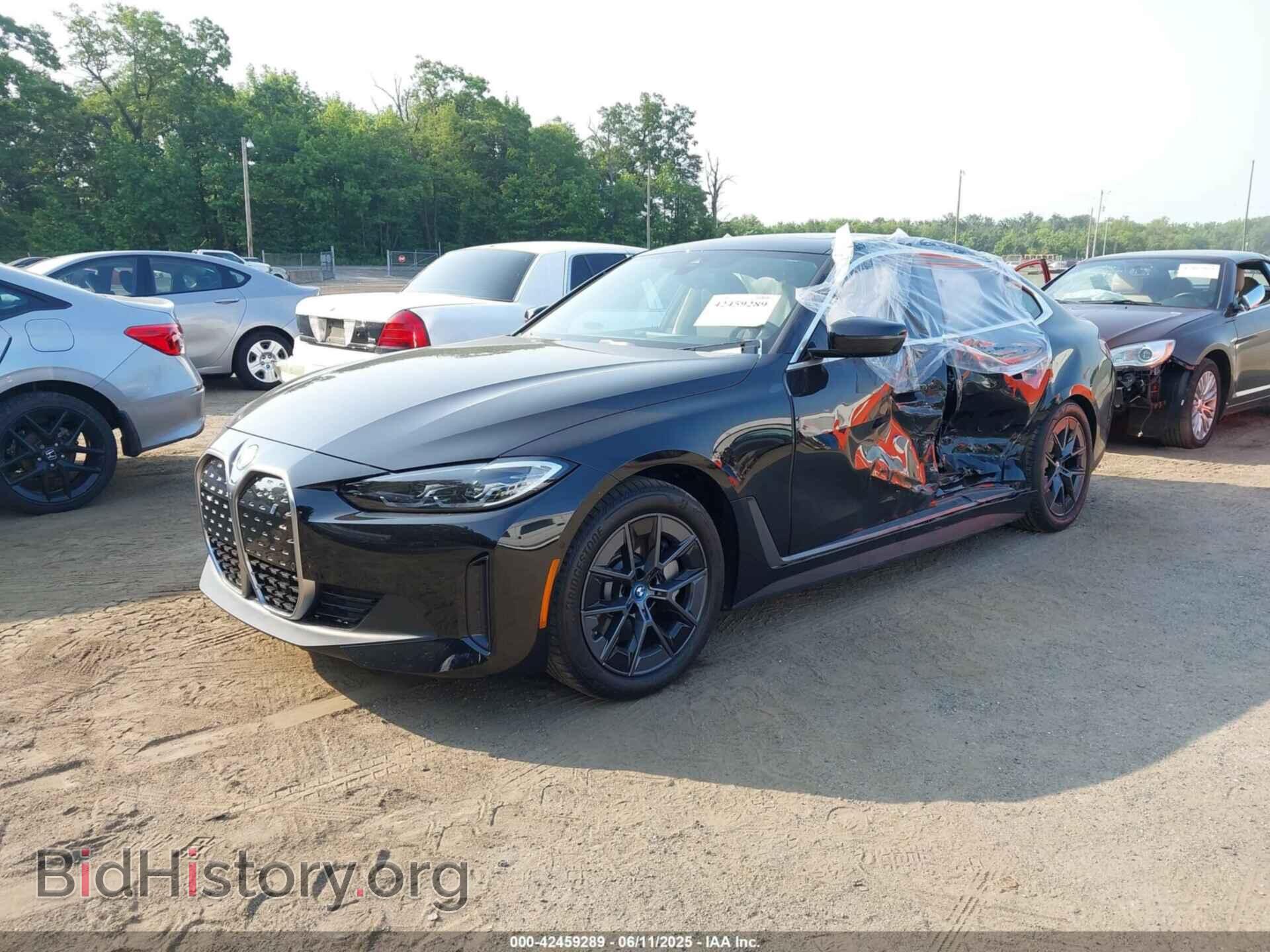 2024 BMW I4 - VIN: WBY43AW09RFT30315 - Фото 2