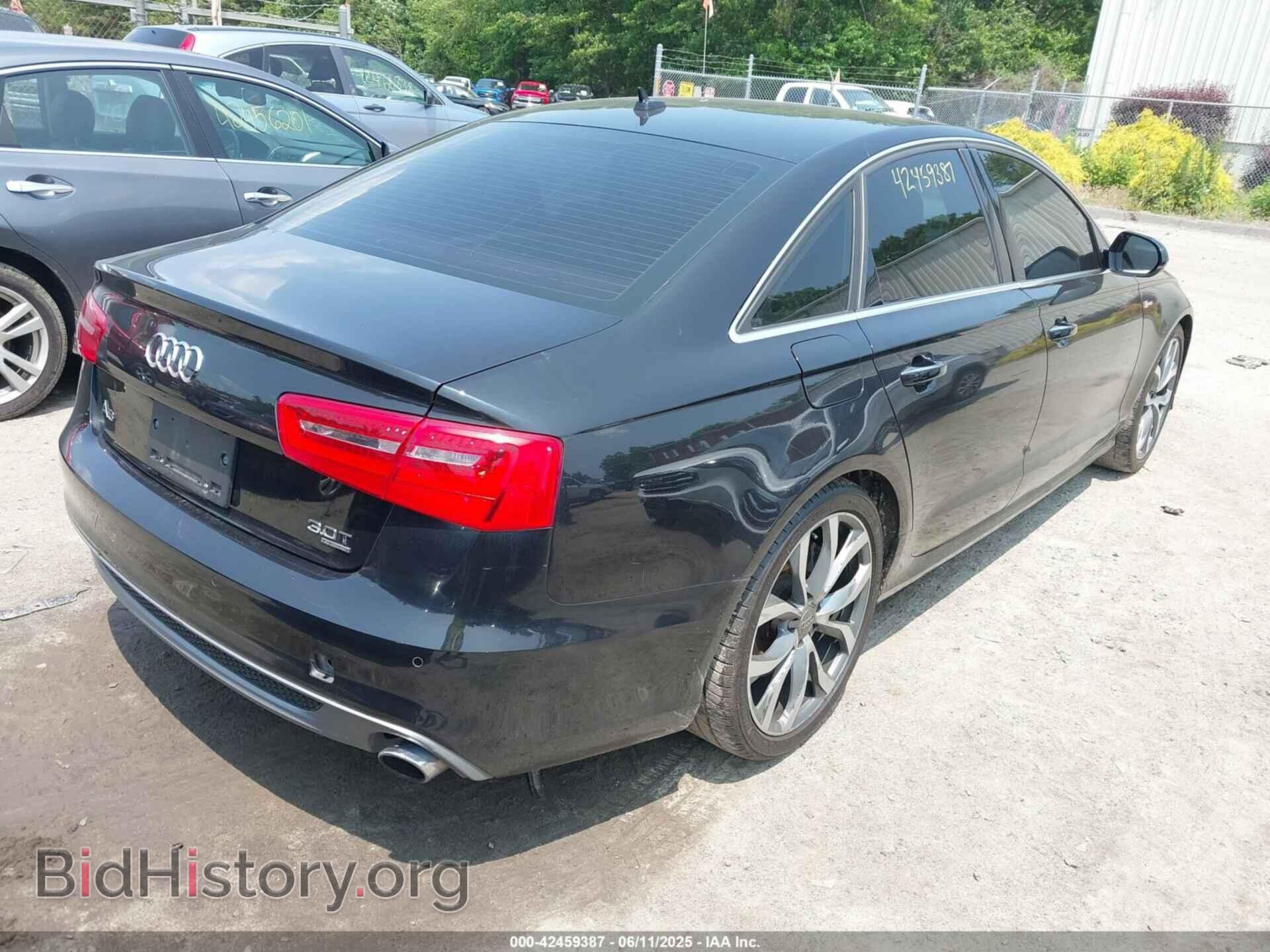 2012 AUDI A6 - VIN: WAUJGAFC6CN165367 - Фото 4