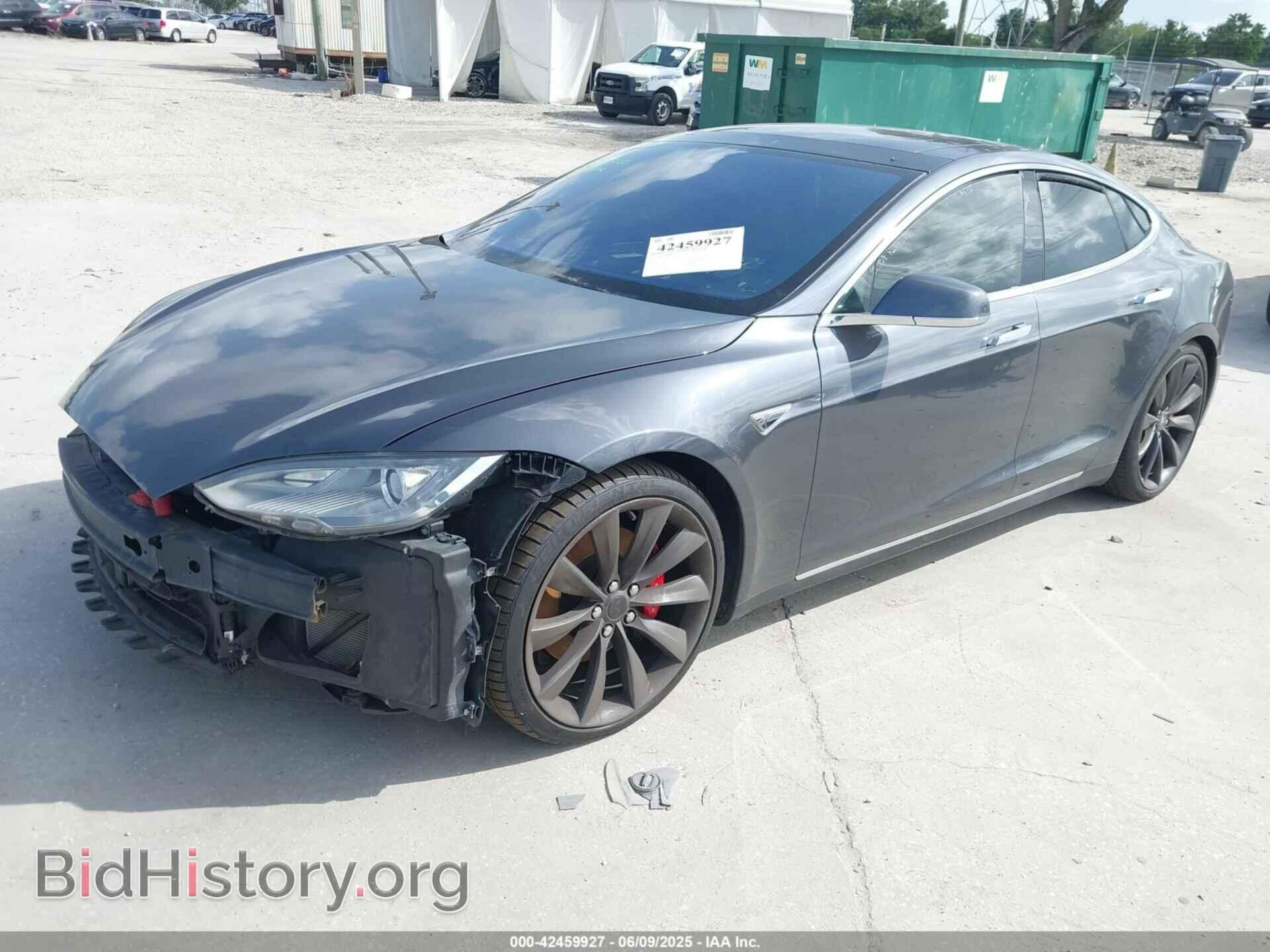 2015 TESLA MODEL S - VIN: 5YJSA1E47FF102106 - Photo 2