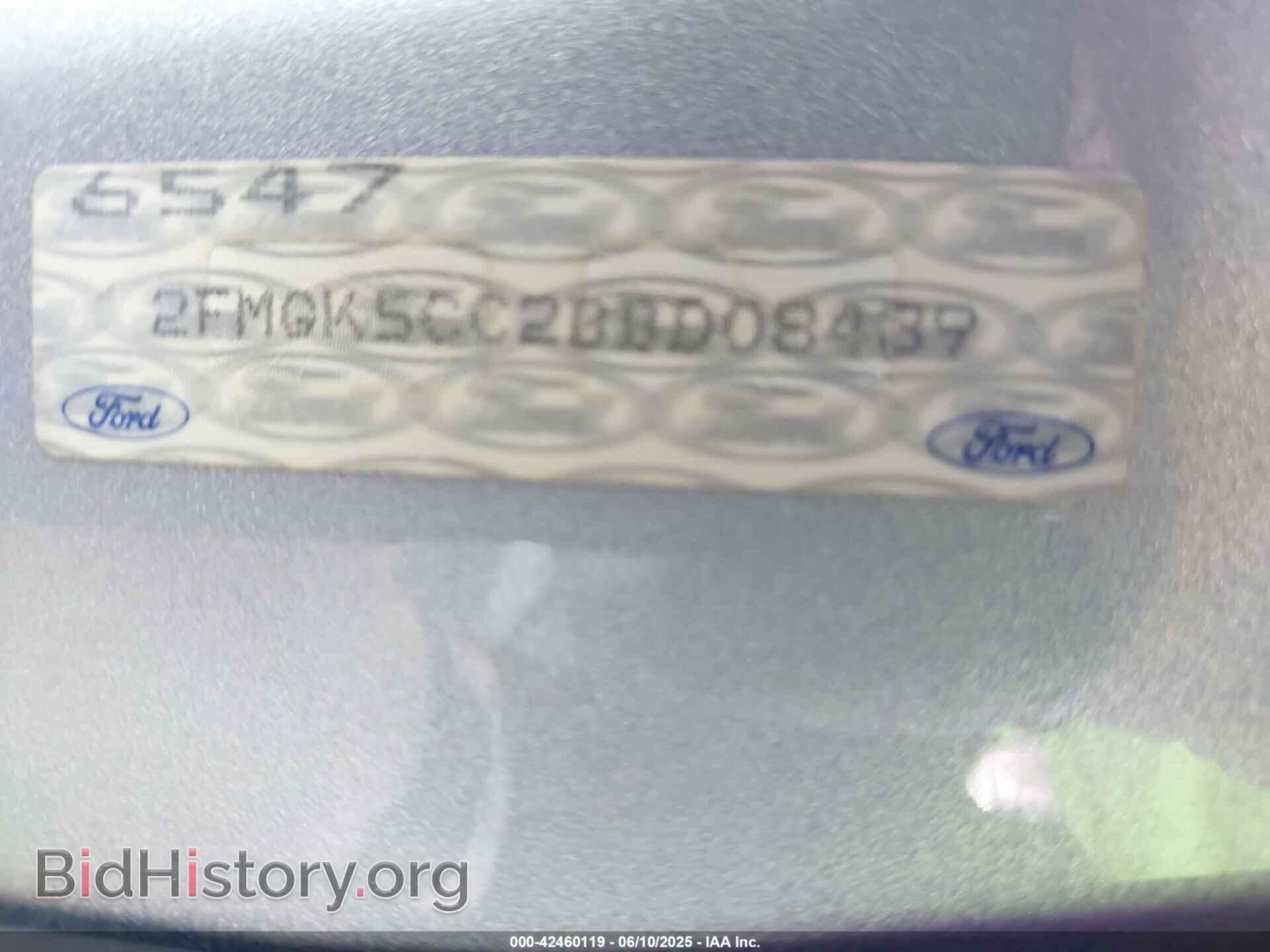 2011 FORD FLEX - VIN: 2FMGK5CC2BBD08439 - Фото 9