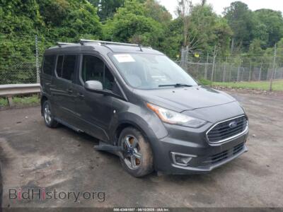 2019 Ford TRANSIT CONNECT Titanium, gray — VIN NM0GE9G2XK1414389, IAAI