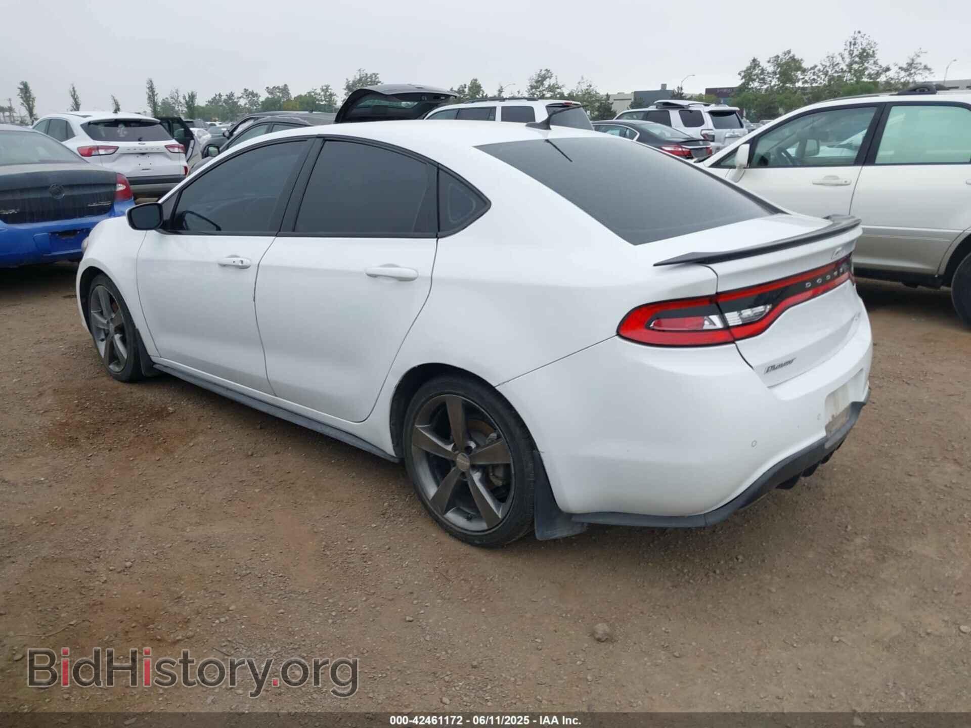 2015 DODGE DART - VIN: 1C3CDFEBXFD187834 - Фото 3