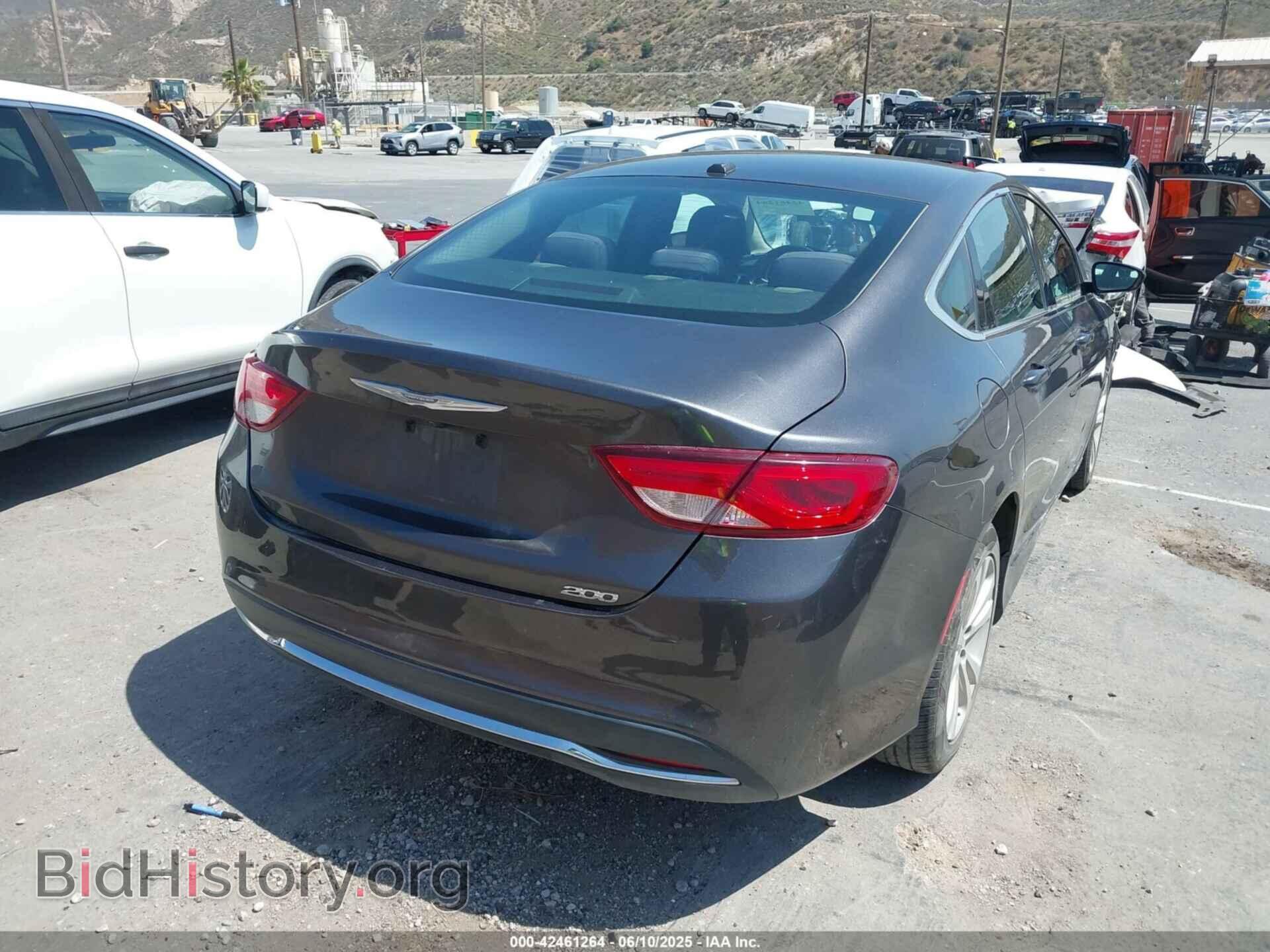 2016 CHRYSLER 200 - VIN: 1C3CCCAB2GN154779 - Фото 4