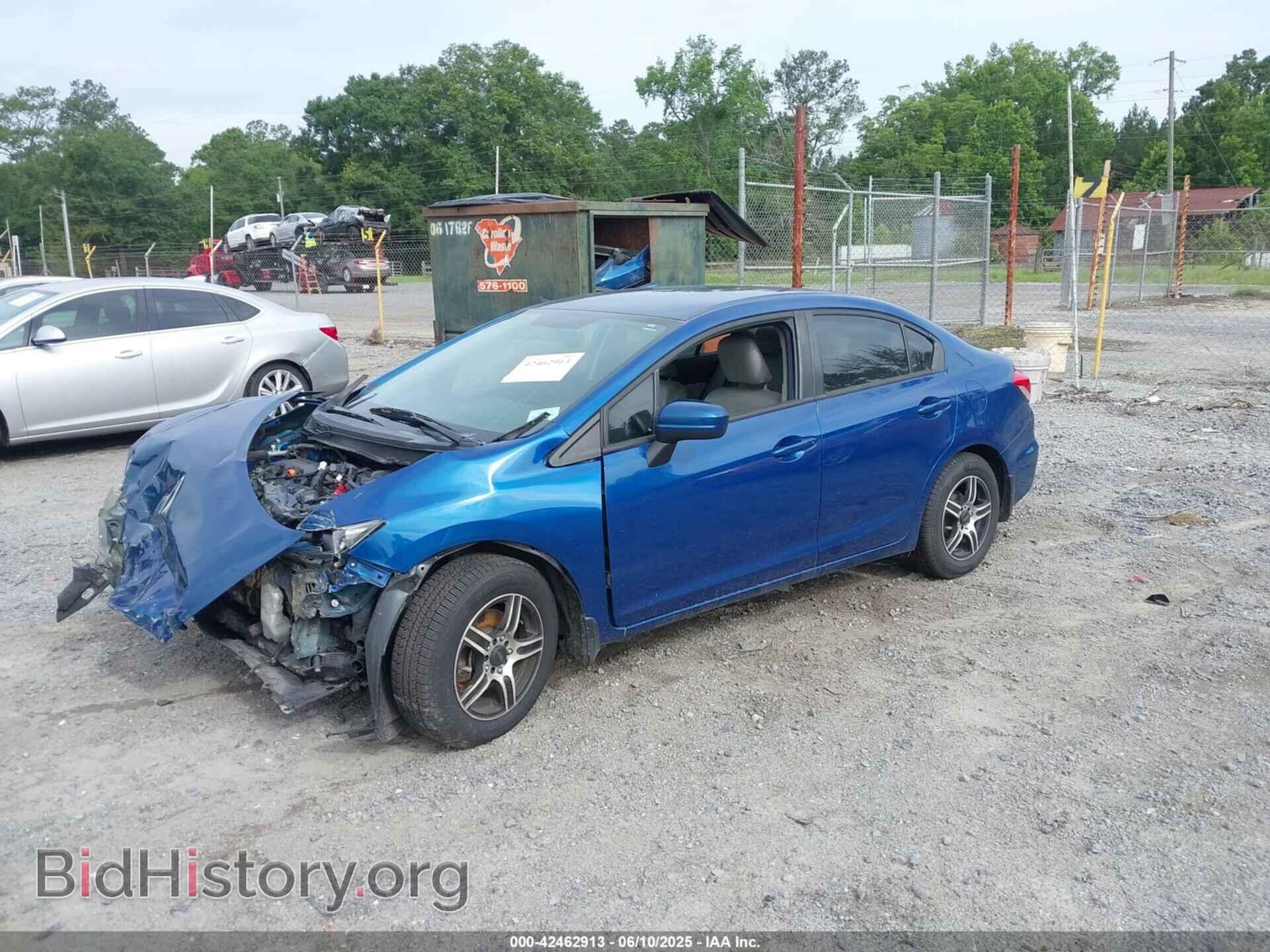 2015 HONDA CIVIC - VIN: 19XFB2F56FE065504 - Фото 2