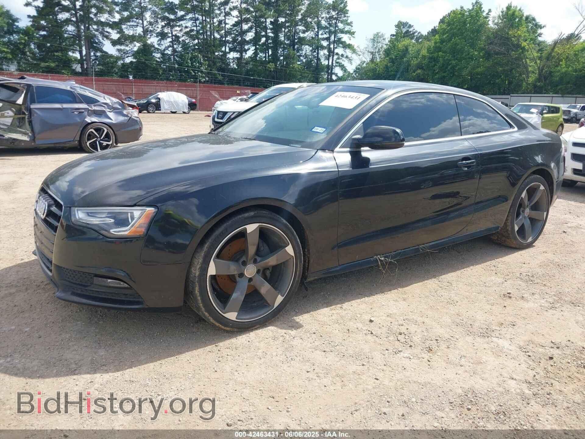 2013 AUDI A5 - VIN: WAULFAFRXDA001919 - Фото 2