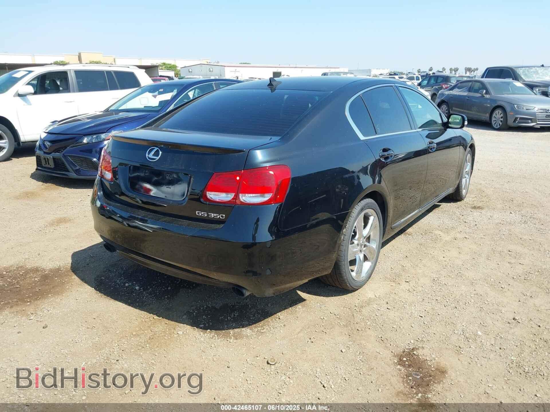 2011 LEXUS GS 350 - VIN: JTHBE1KS7B0051169 - Фото 4