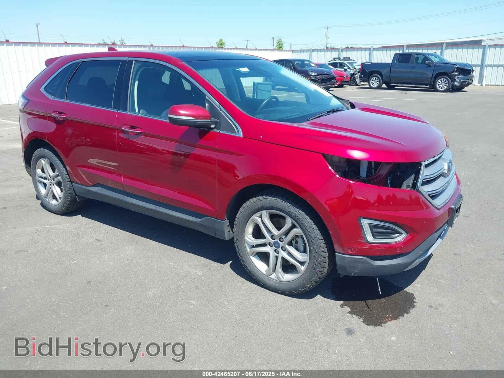 Photo 2FMPK4K82FBB32781 - FORD EDGE 2015