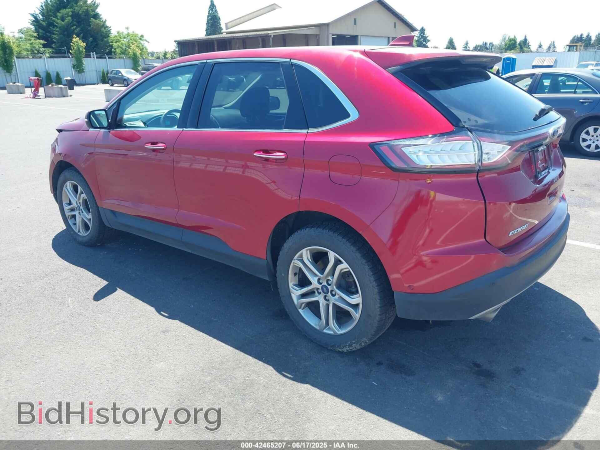 2015 FORD EDGE - VIN: 2FMPK4K82FBB32781 - Фото 3