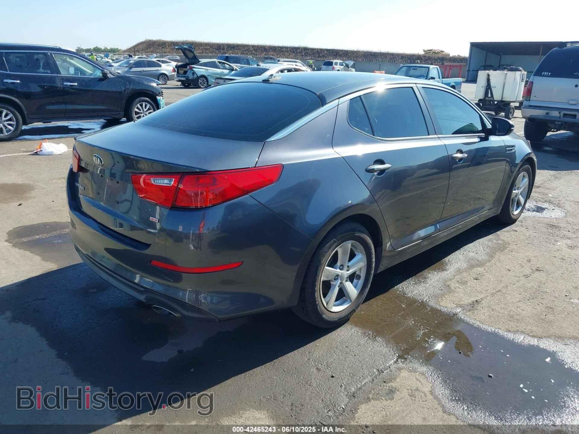 2015 KIA OPTIMA - VIN: KNAGM4A78F5634221 - Фото 4