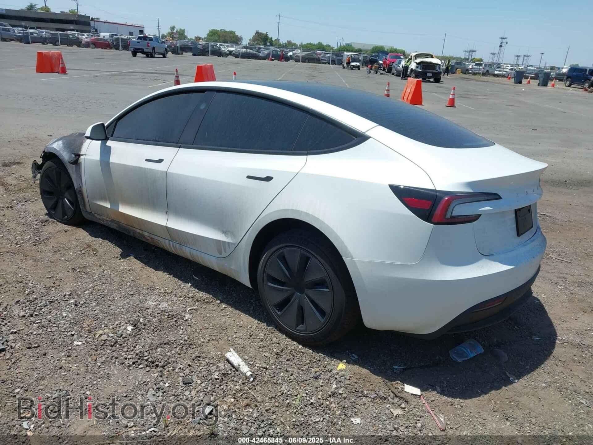2025 TESLA MODEL 3 - VIN: 5YJ3E1EA6SF014611 - Фото 3