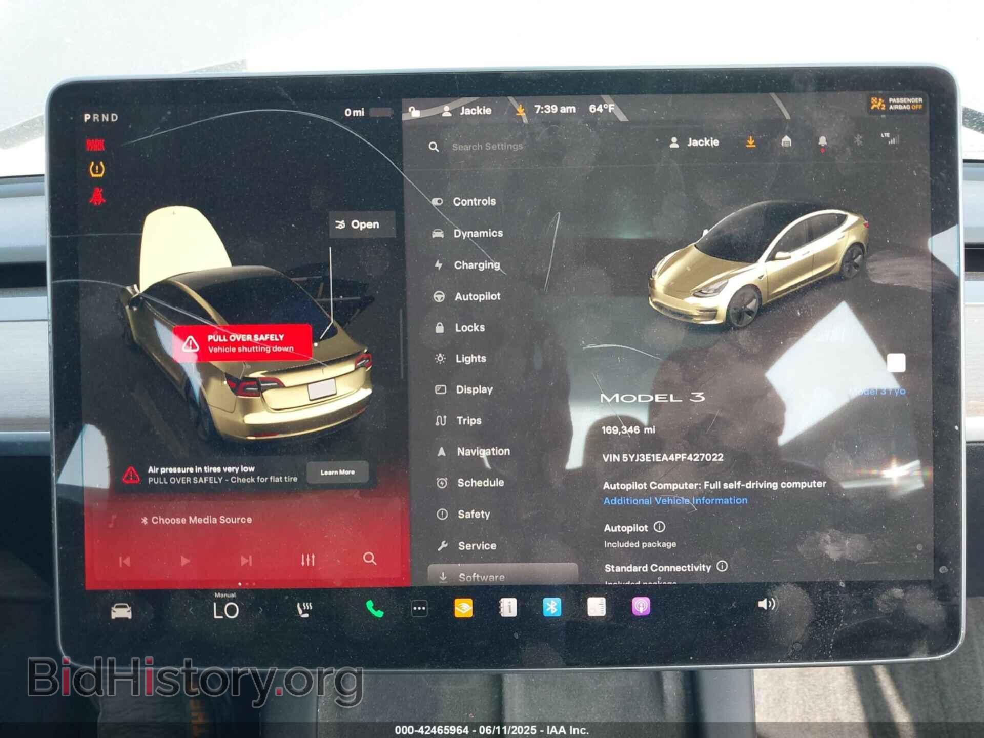 2023 TESLA MODEL 3 - VIN: 5YJ3E1EA4PF427022 - Фото 7